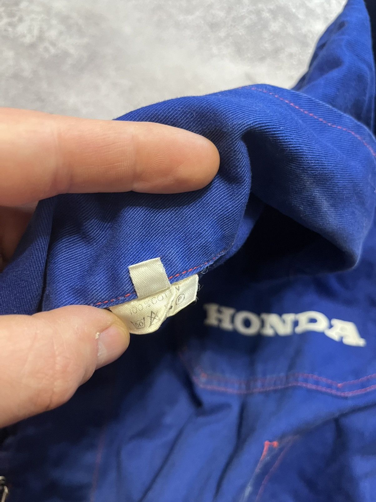 Honda Vintage Honda Mechanic Shop Coat Duster Jacket Size US XL / EU 56 / 4 - 7 Thumbnail
