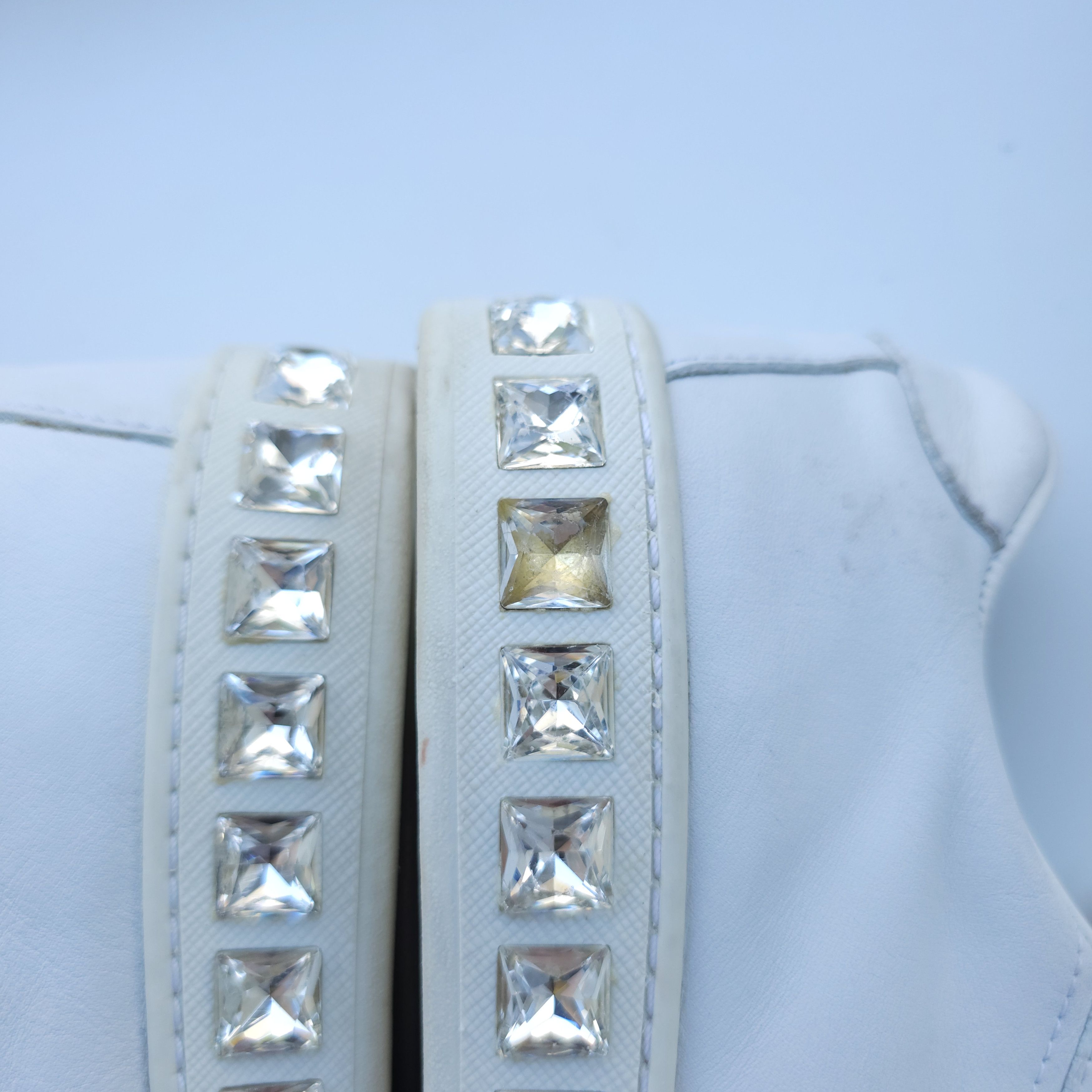 Prada Prada Leather Trainers made in Italy Womens EUR 37,5 US 7,5 Size US 7.5 / IT 37.5 - 13 Thumbnail