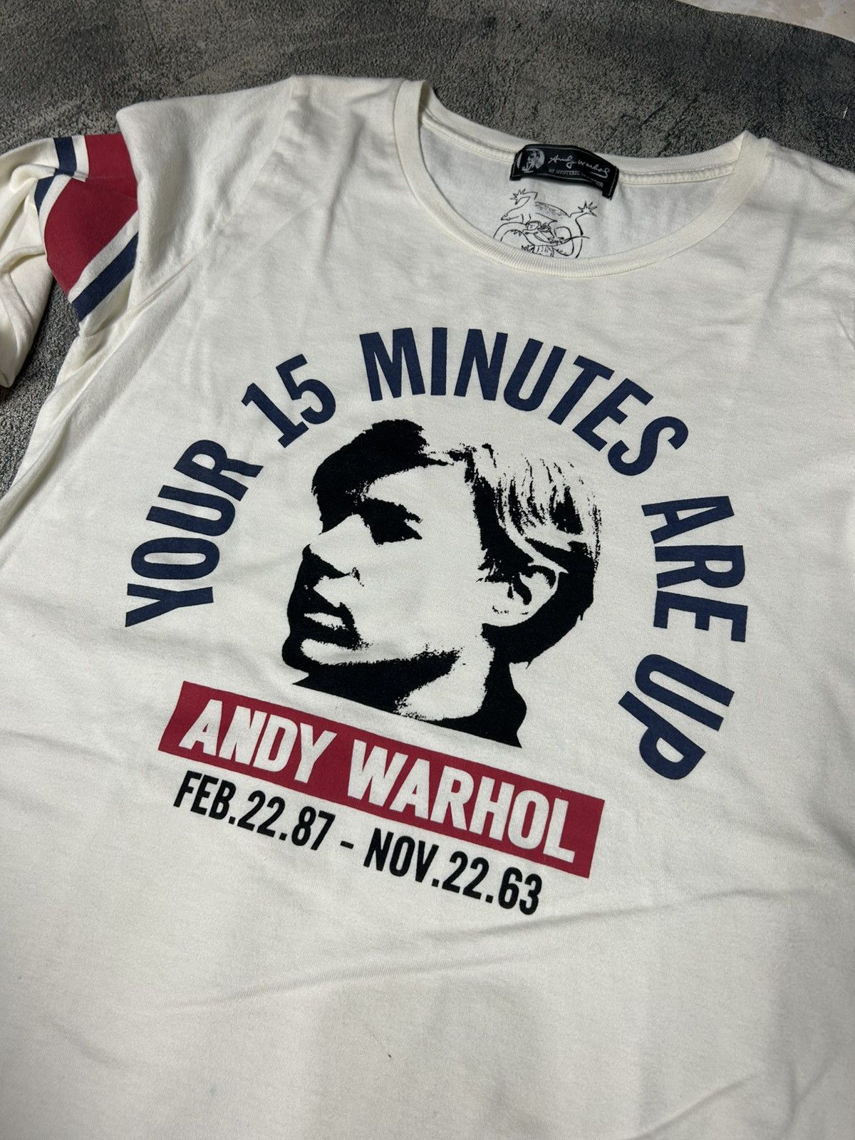 Hysteric Glamour Hysteric Glamour X Andy Warhol “Your 15 Minutes Are Up” Size US S / EU 44-46 / 1 - 2 Thumbnail