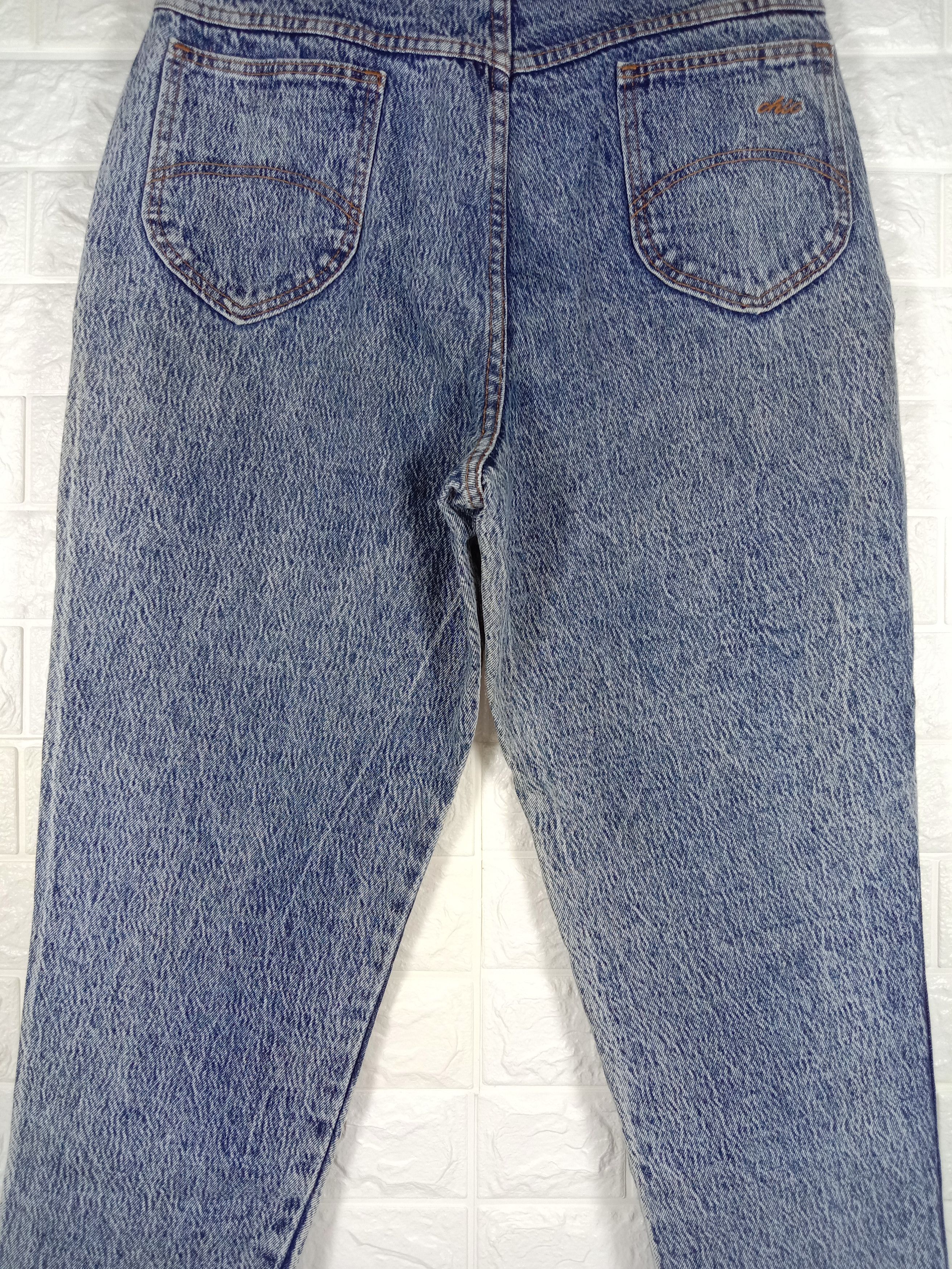Vintage Vintage 90s CHIC Stone Wash Retro Jeans Size 33" - 7 Thumbnail