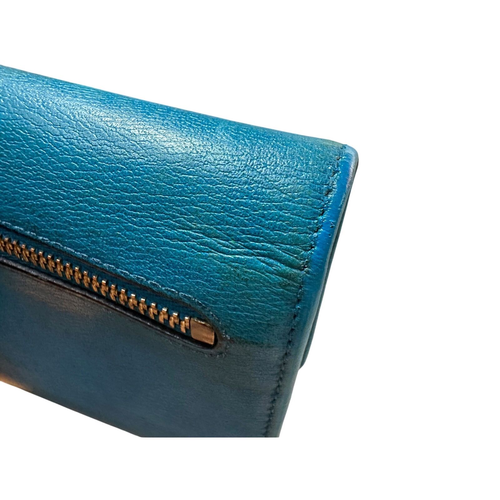 Loewe Loewe Blue Flap Long Wallet Size ONE SIZE - 14 Thumbnail