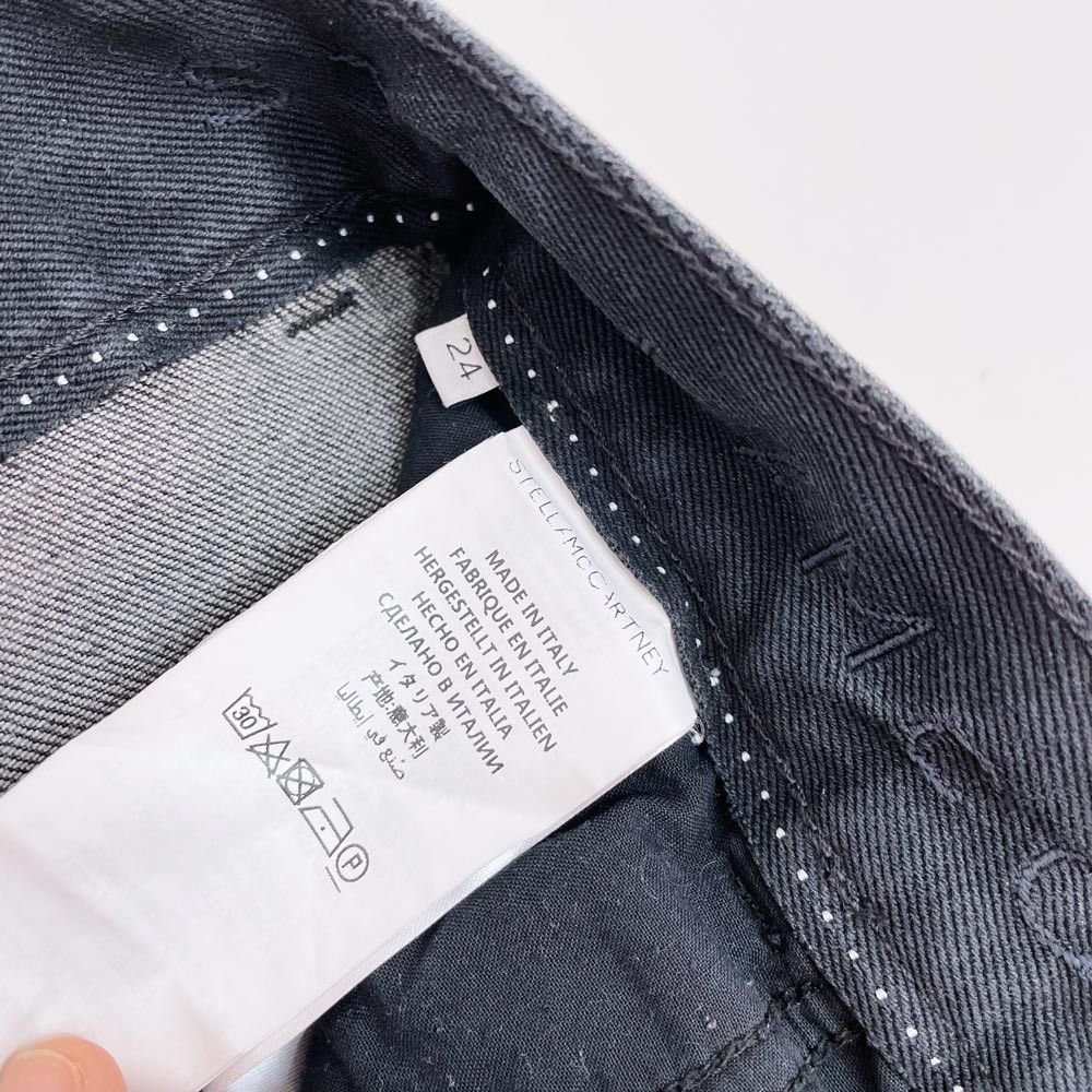 Stella McCartney stella mccartney split raw hem straight jeans Size 24" / US 00 / IT 34 - 9 Thumbnail