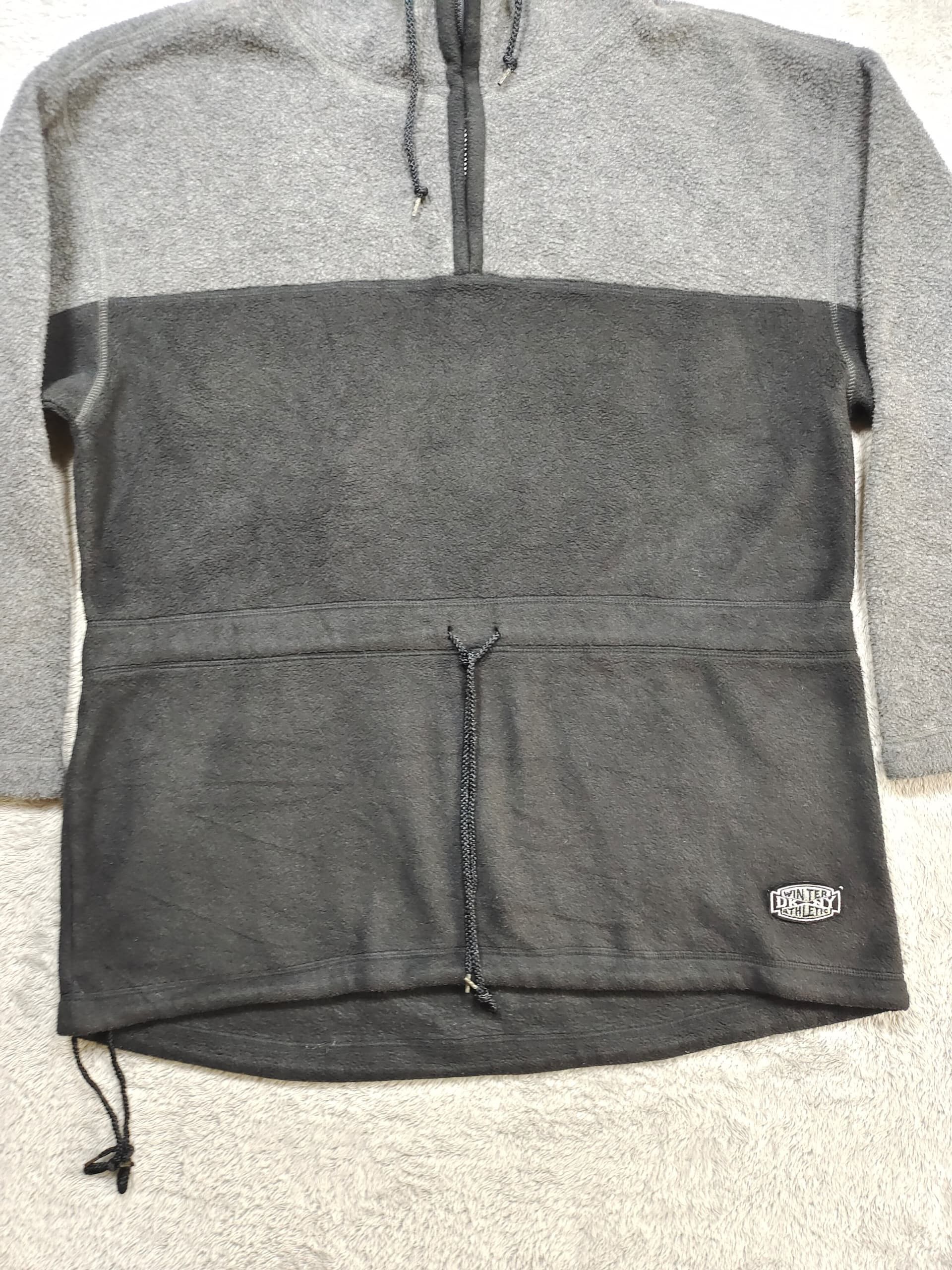 DKNY DKNY Fleece Winter Athlete Two-Tone Half-Zip Oversized Fit Size US M / EU 48-50 / 2 - 3 Thumbnail