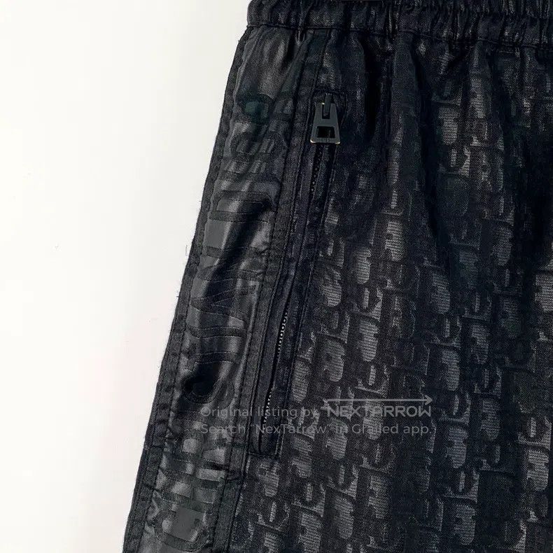 Dior Dior Black logo dark pattern full print cotton casual elas Size 24" / US 00 / IT 34 - 4 Thumbnail