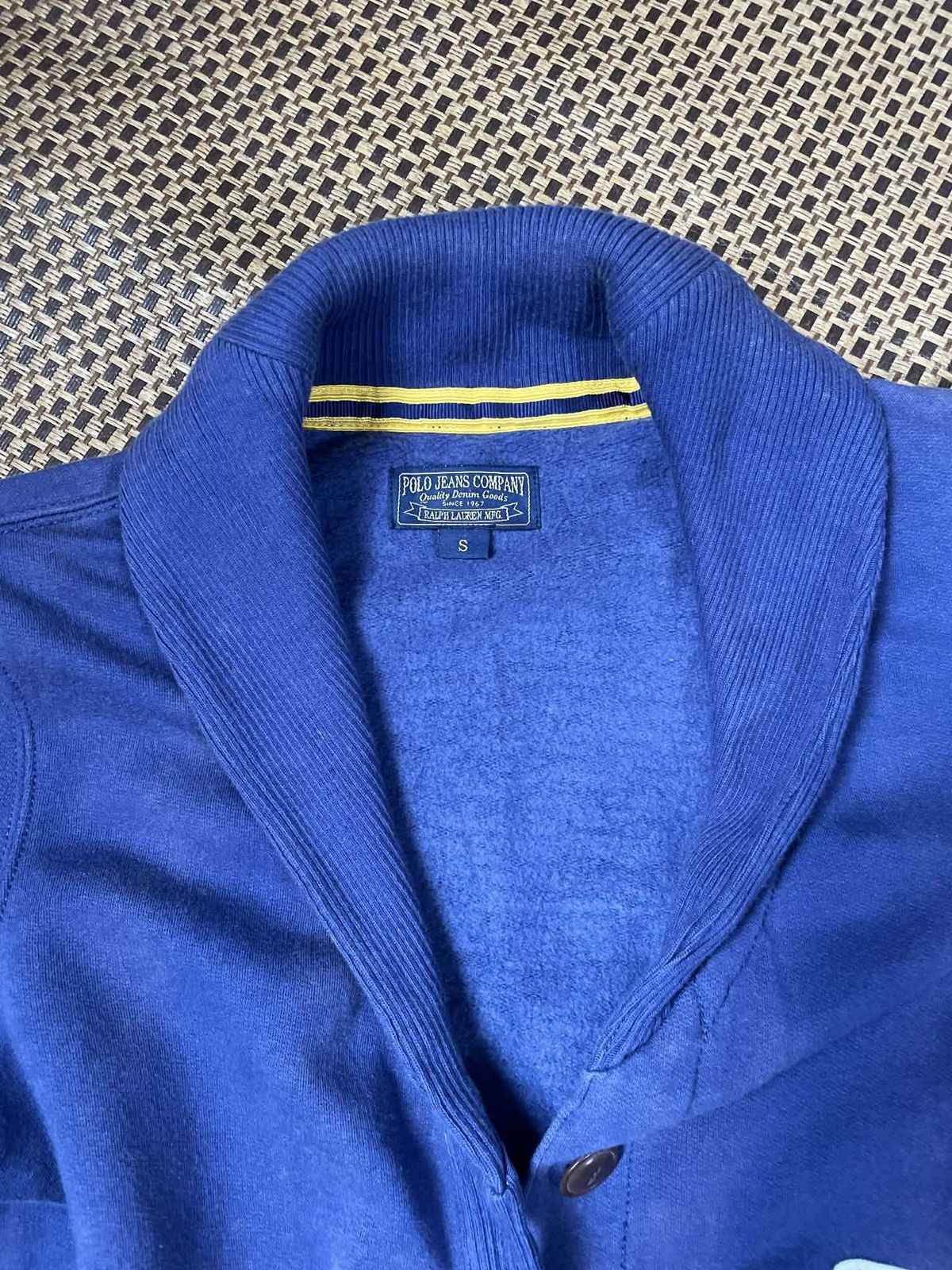 Polo Ralph Lauren Vintage Polo Jeans Company Shawl Cardigan RL 67 Big Logo Size US S / EU 44-46 / 1 - 6 Thumbnail