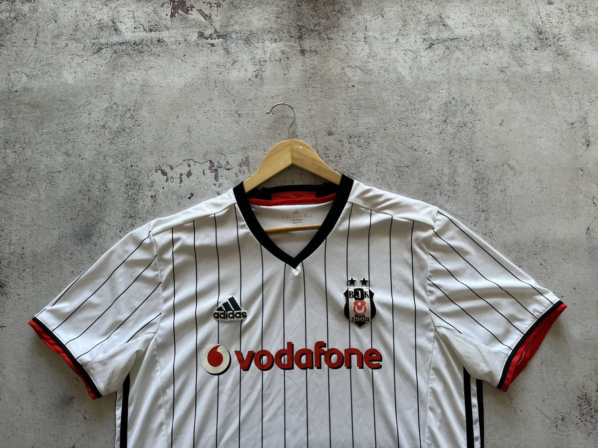 Adidas ADIDAS BJK FC BESIKTAS HOME 2016/2017 SOCCER JERSEY,FOOTBALL Size US XL / EU 56 / 4 - 2 Thumbnail