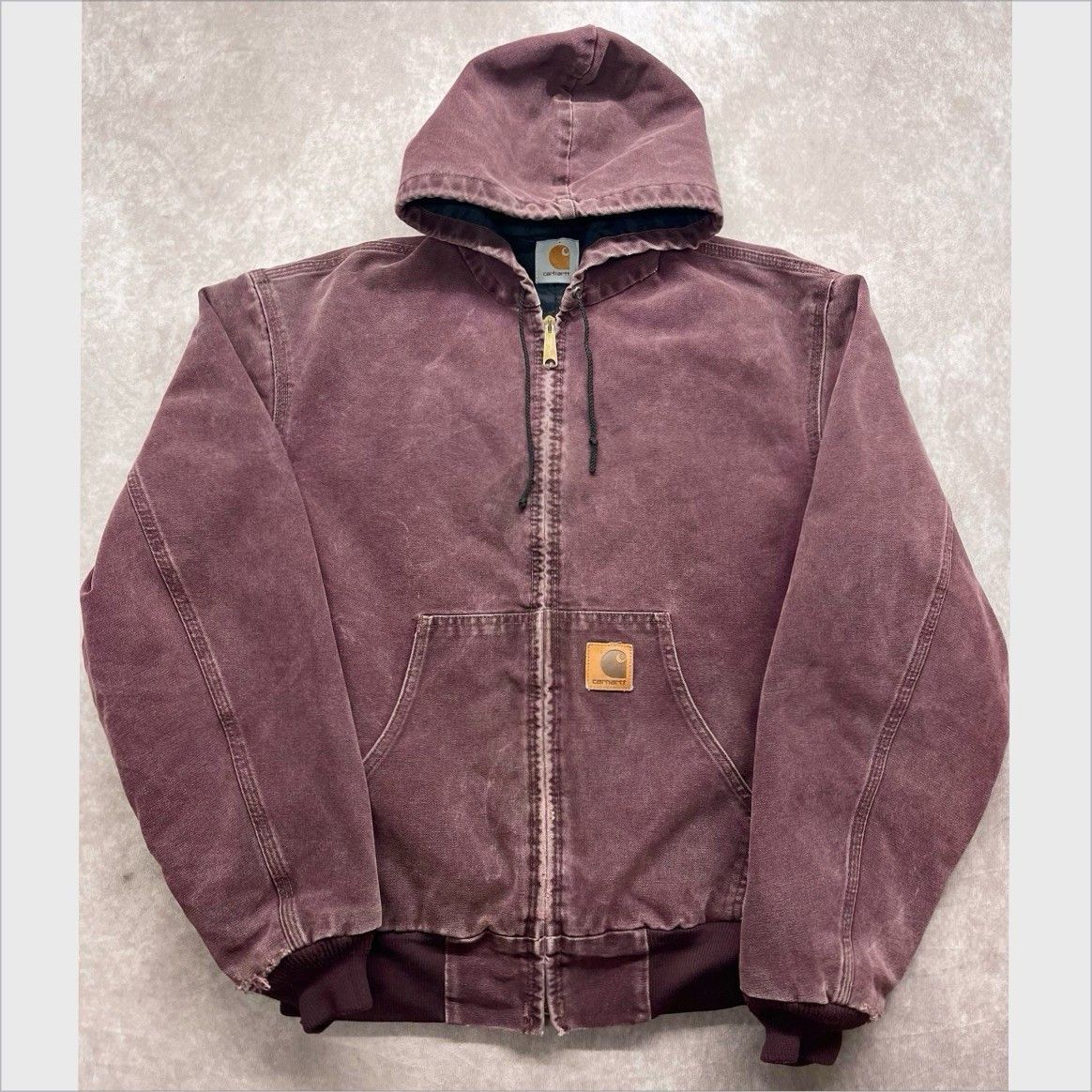 Carhartt VTG 90 Carhartt Active Duck Jacket J130 USA Made Canvas Dust Size US L / EU 52-54 / 3 - 1 Thumbnail