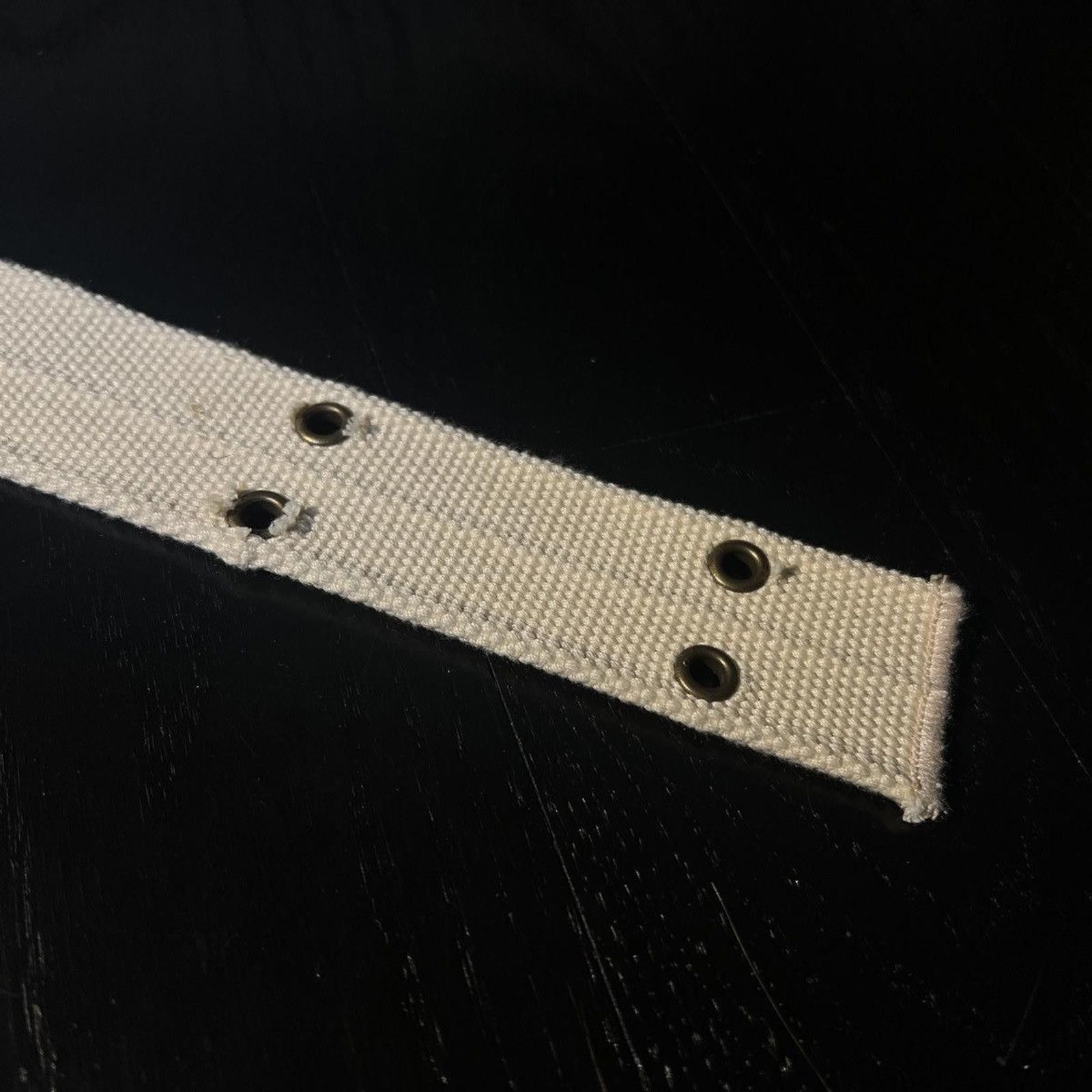 Vintage Vintage Cream D-Ring Punk Belt Size ONE SIZE - 3 Thumbnail