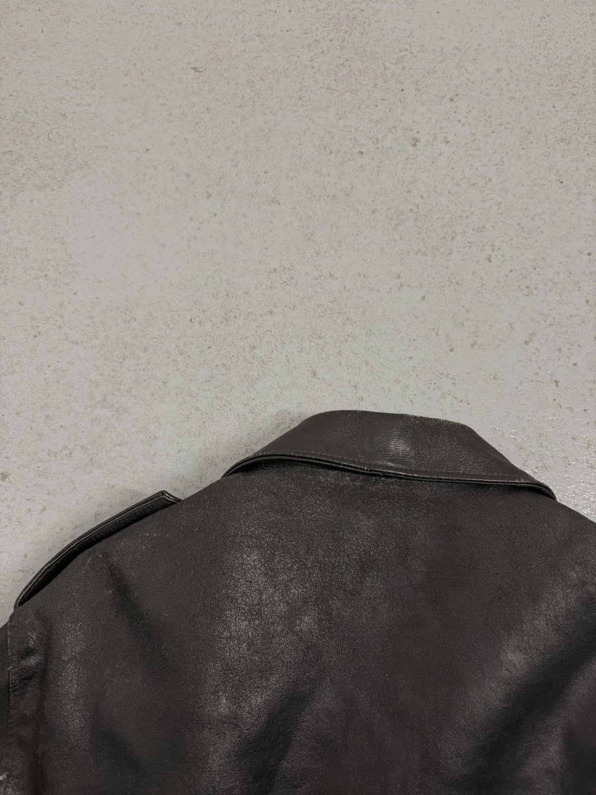 Schott Vintage Schott Perfecto 418 Dense Leather Made In USA Jacket Size US L / EU 52-54 / 3 - 17 Thumbnail