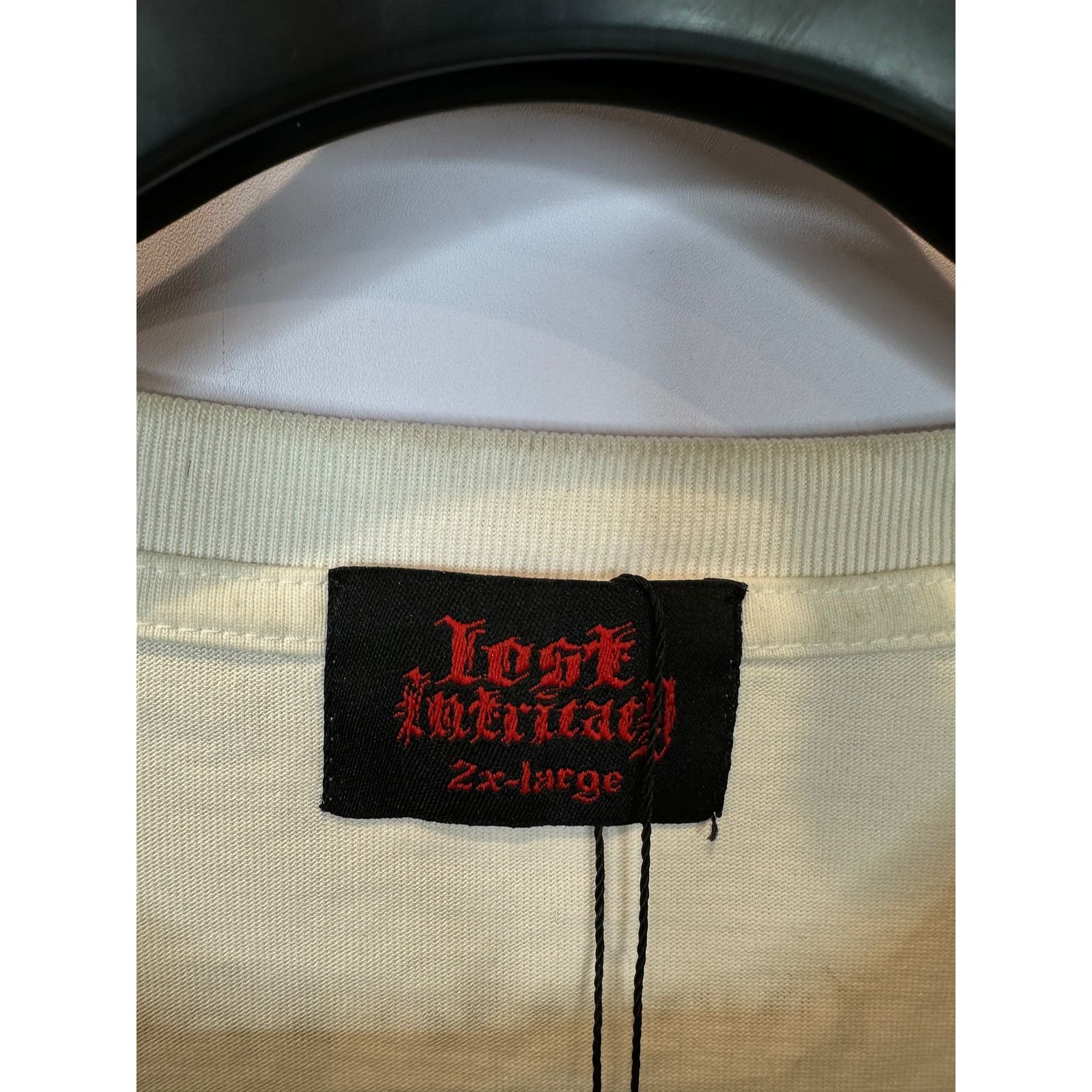 Other Lost Intricacy LS White Benjamin Franklin Used XXL Size US XXL / EU 58 / 5 - 2 Thumbnail