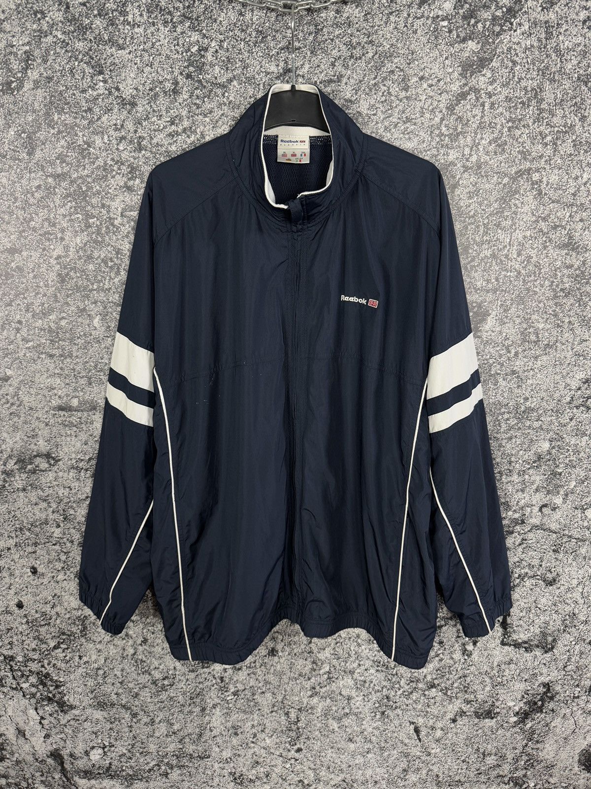 Reebok Reebok Classic Full Zip Vintage Track Jacket Windbreaker XL Size US XL / EU 56 / 4 - 1 Thumbnail