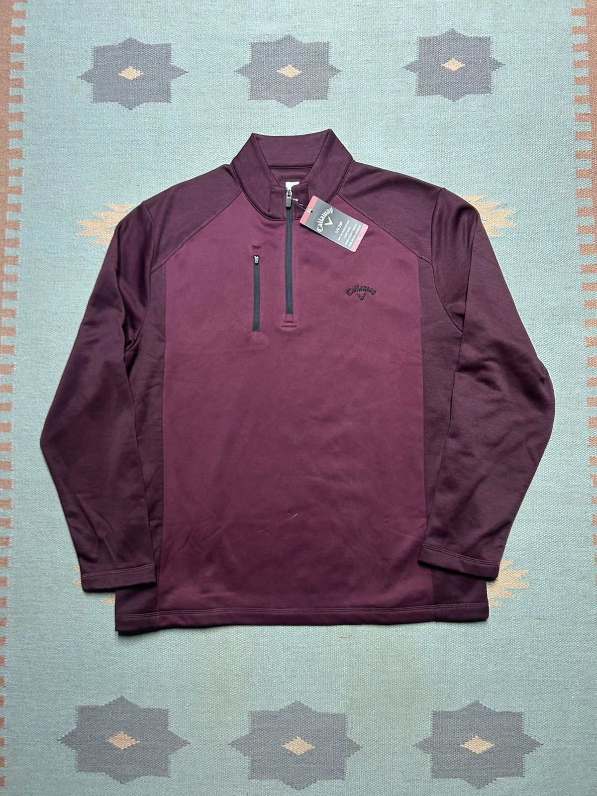Callaway Callaway golf 1/4 zip pullover sweater shirt UPF50 NWT XL Size US XL / EU 56 / 4 - 1 Thumbnail