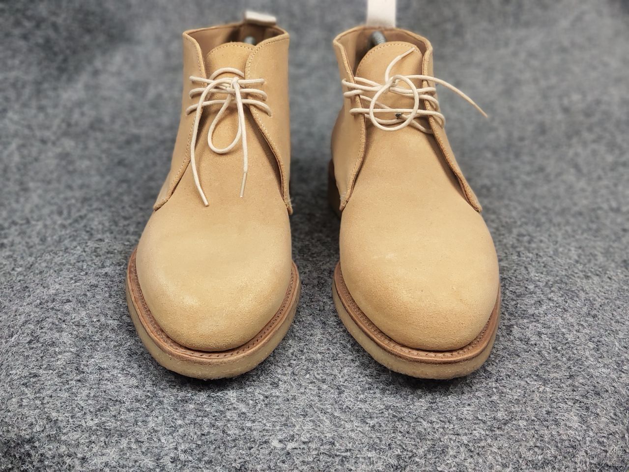 Cheaney Joseph Cheaney &Sons Desert Chukka Suede Leather Ankle Boots Size US 8 / EU 41 - 11 Thumbnail