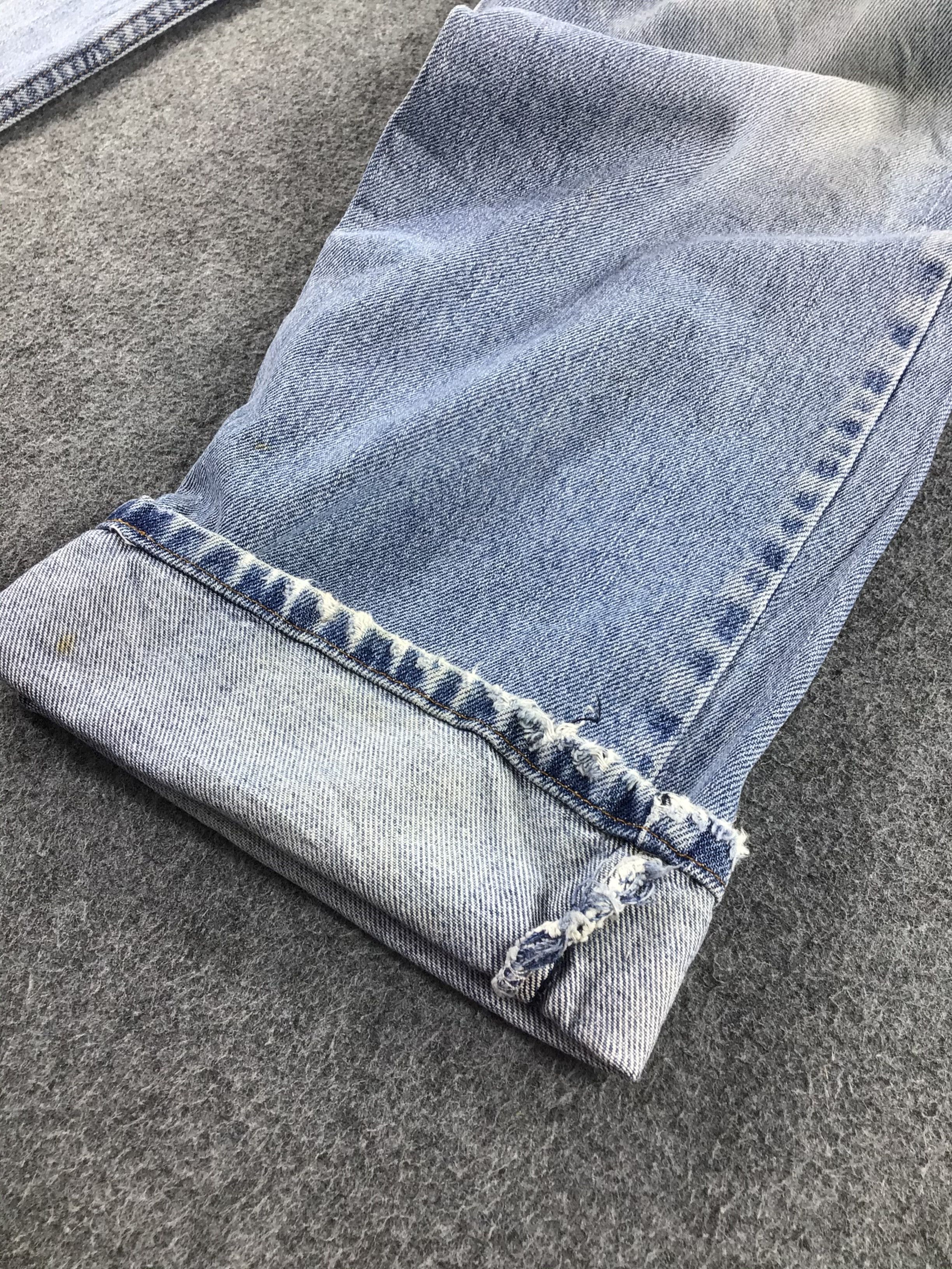 Levi's Vintage Levis 505 Jeans Stone Wash Denim KJ208 Size US 38 / EU 54 - 7 Thumbnail