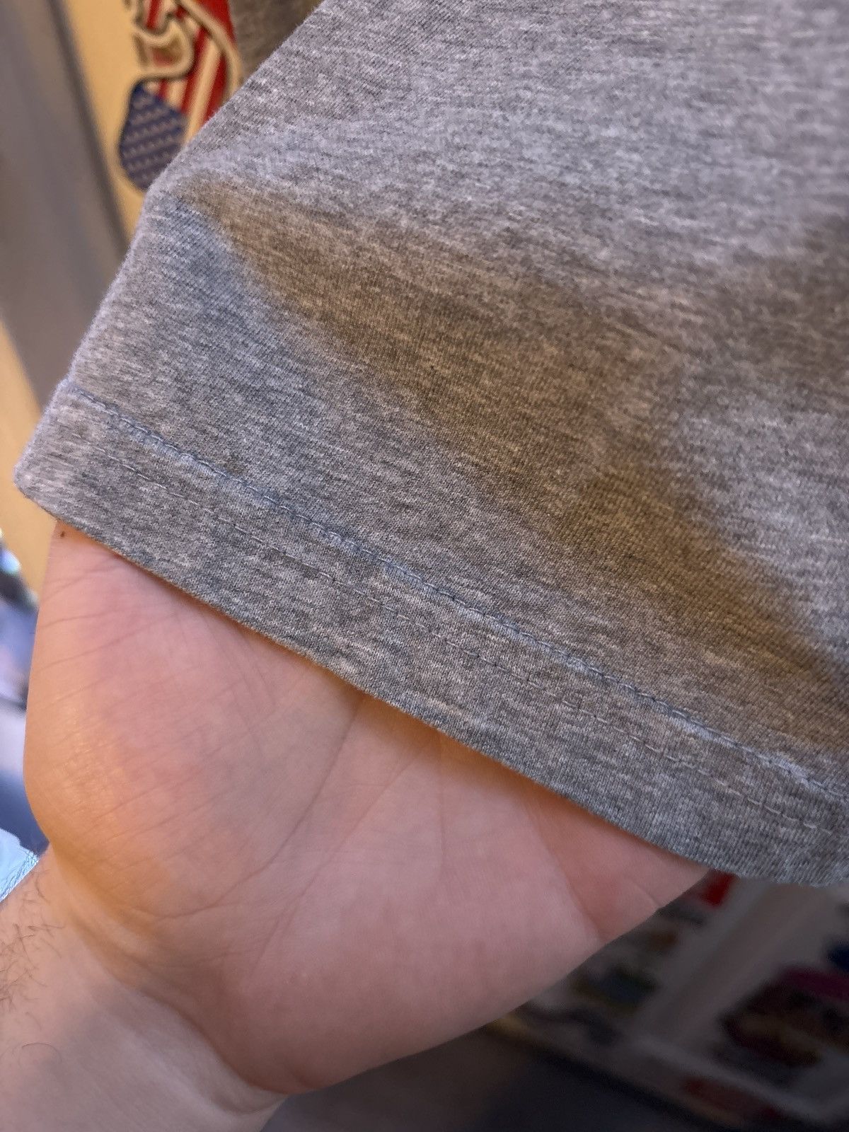 Kappa Vintage Kappa Grey tee Size US L / EU 52-54 / 3 - 4 Thumbnail