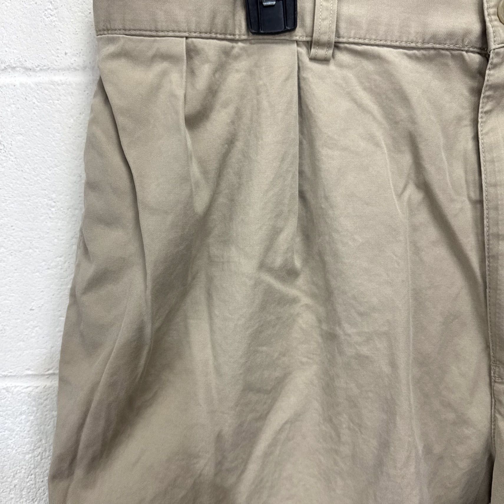 Polo Ralph Lauren VINTAGE Polo Ralph Lauren Men’s Shorts Casual Chino Cotton 38 Khaki Pleated Pony Logo Size US M / EU 48-50 / 2 - 2 Thumbnail