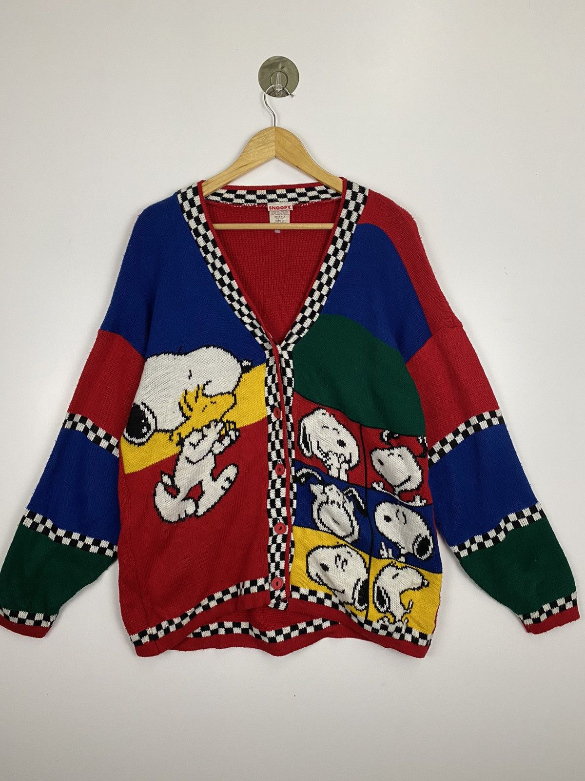 Peanuts 🔥Rare 🔥Vintage Snoopy & Friends Knitwear Size US M / EU 48-50 / 2 - 1 Thumbnail