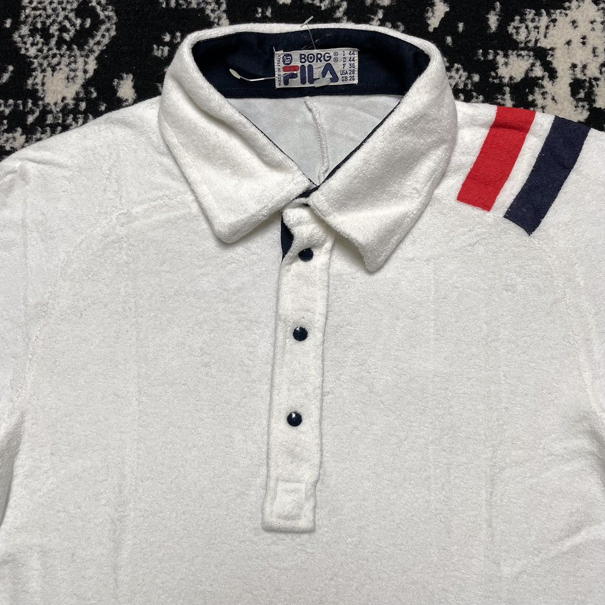 Fila 🔥 RARE Vintage 70s Fila Bjorn Borg BJ Size US S / EU 44-46 / 1 - 3 Thumbnail