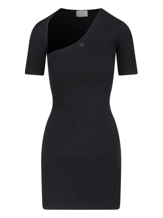 Courreges COURREGES Women Mid Skirts 424MRO519FI0001 9999 Black Size XS / US 0-2 / IT 36-38 - 1 Thumbnail