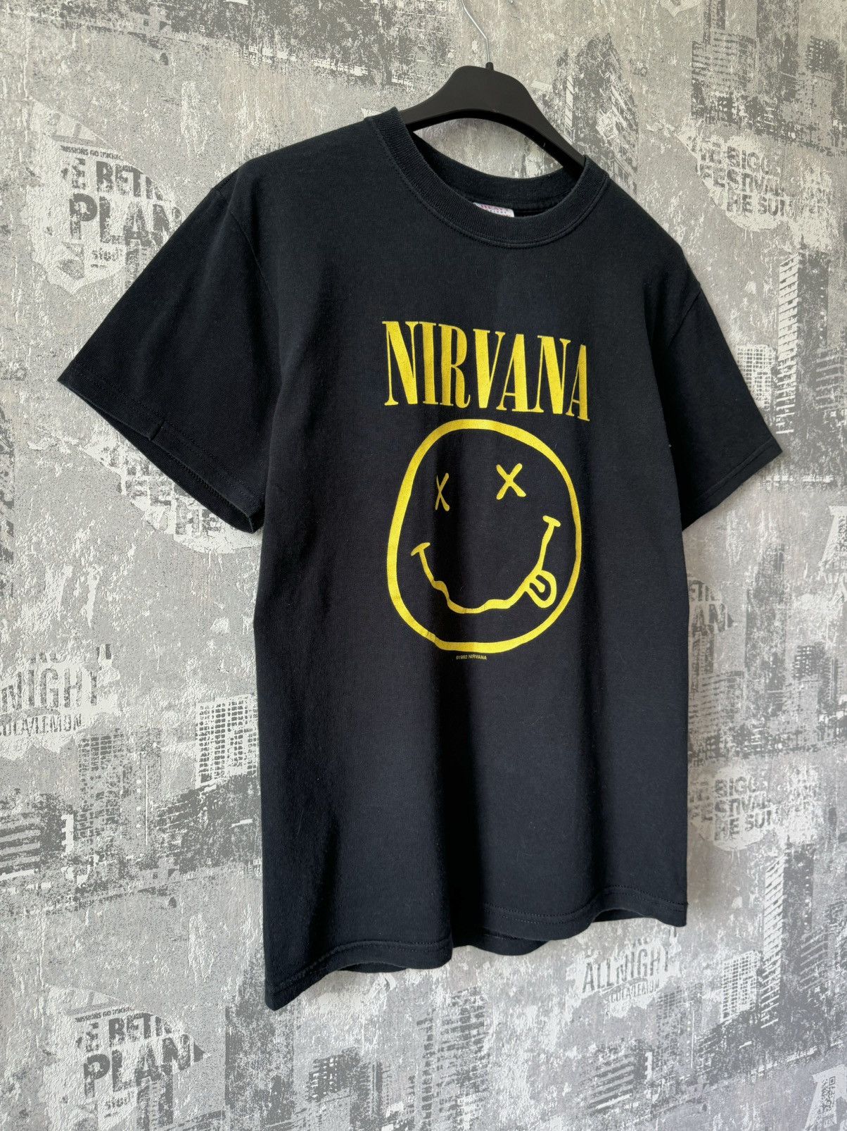Vintage Vinatge Nirvana 1992 Rock T-Shirt Size US M / EU 48-50 / 2 - 1 Thumbnail