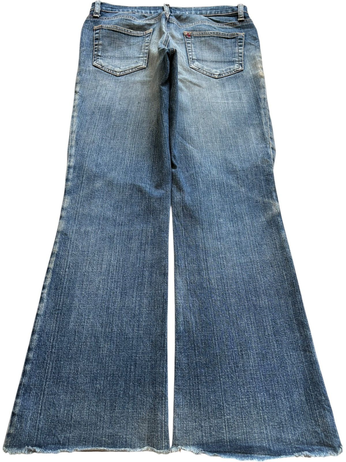 Japanese Brand Vintage Japanese Brand Mud Wash Distressed Flare Jeans Size US 31 - 2 Thumbnail