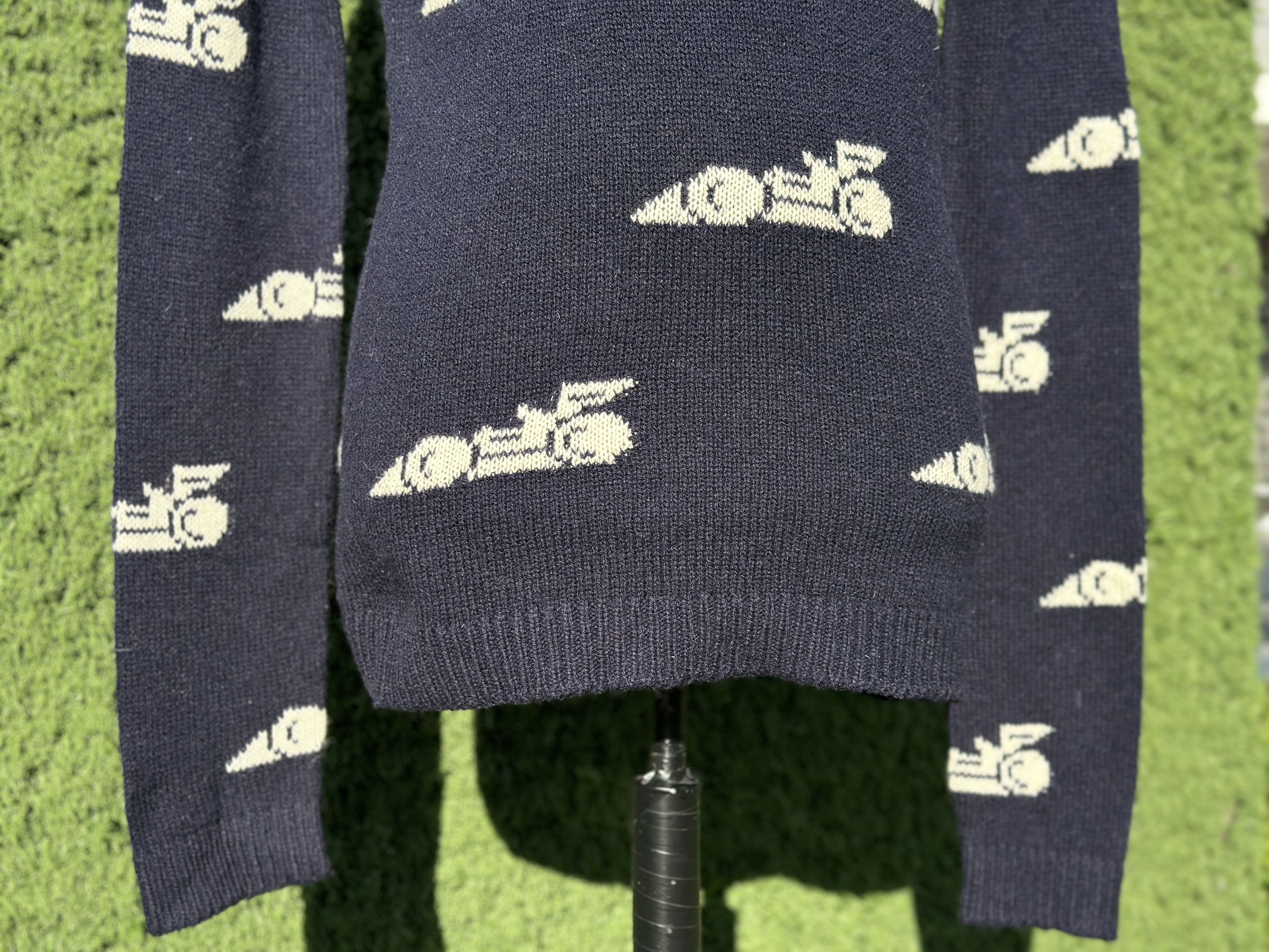Prada Prada Shetland Wool Knit Sweater IT 50 Unique Construction Size US M / EU 48-50 / 2 - 3 Thumbnail