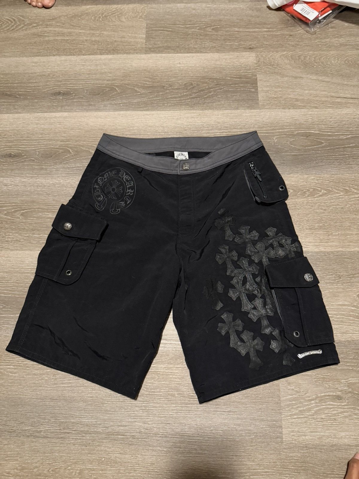Chrome Hearts Chrome Hearts Patch Cargo Shorts Size US 28 / EU 44 - 3 Thumbnail