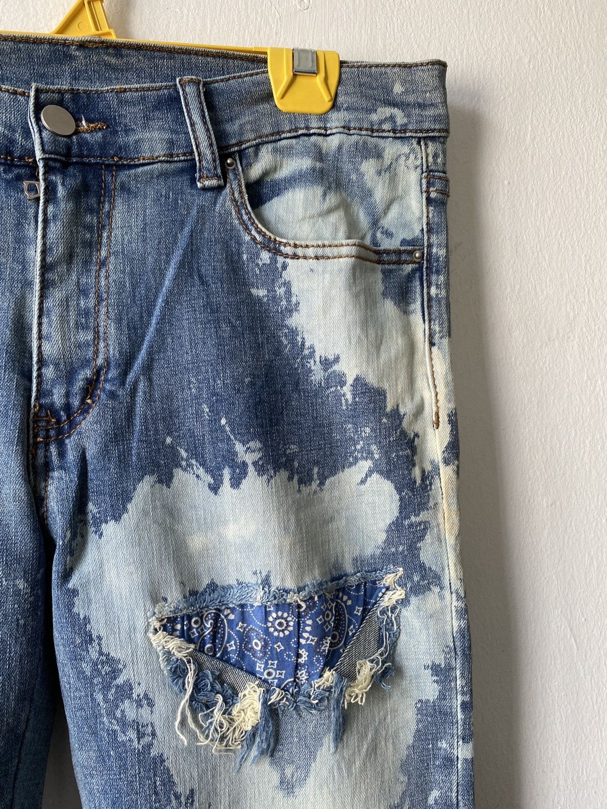 Japanese Brand × MNML Japanese Brand MNML Strechable Skinny Jeans Size US 31 - 8 Thumbnail