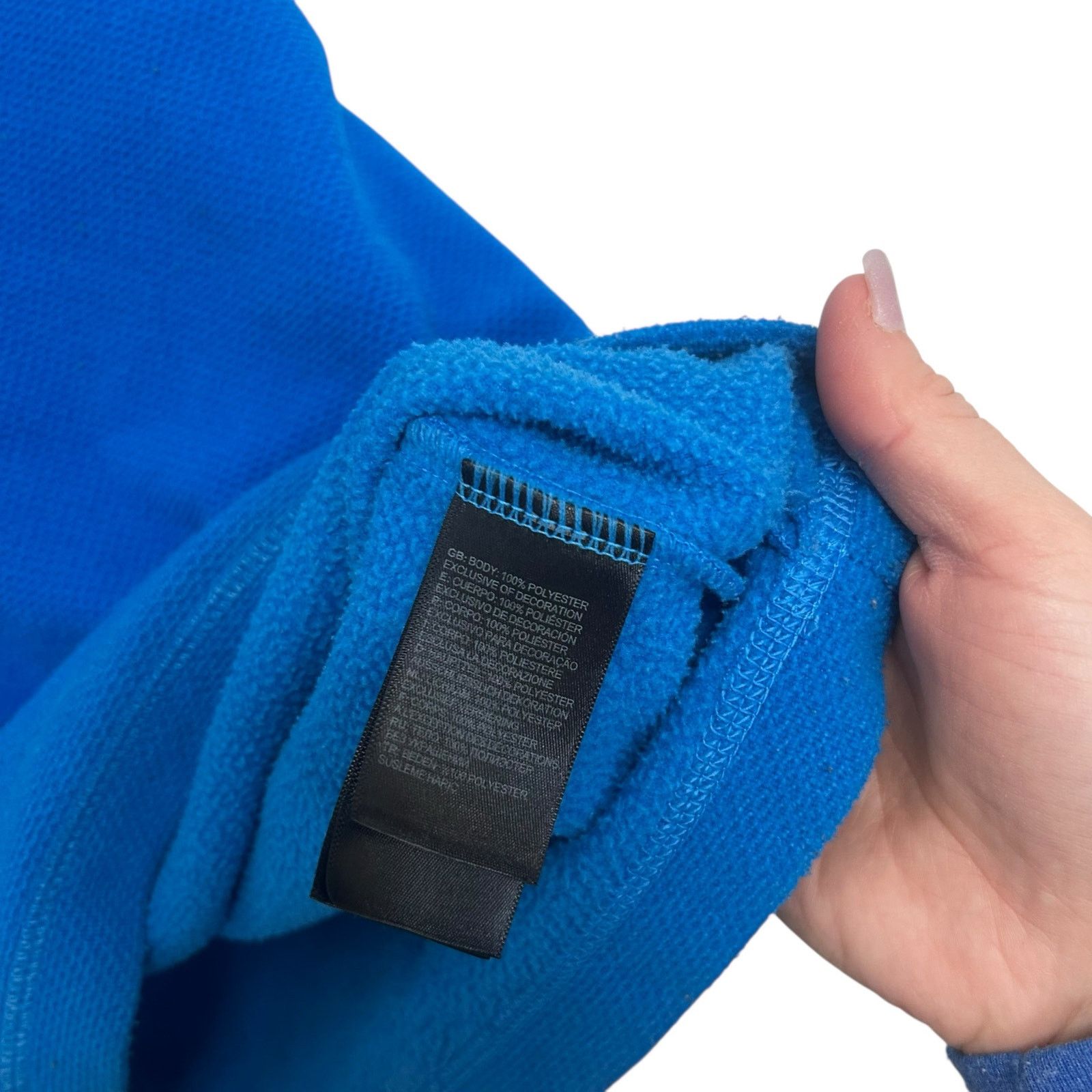 The North Face The North Face Blue Quarter Zip Sweater Sz M Size US M / EU 48-50 / 2 - 4 Thumbnail
