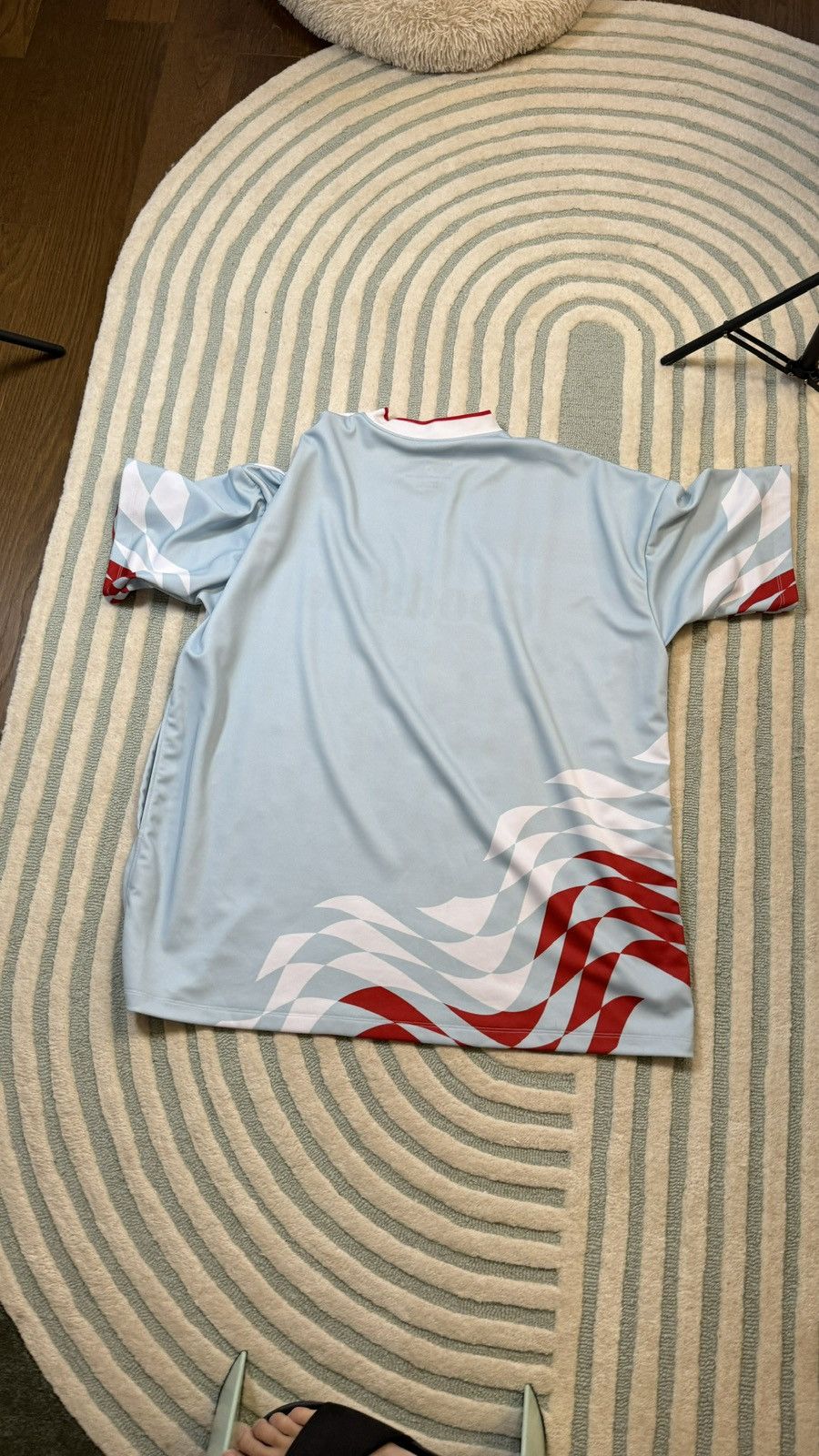 Martine Rose Martine Rose Oversized Soccer Jersey Size US L / EU 52-54 / 3 - 8 Thumbnail