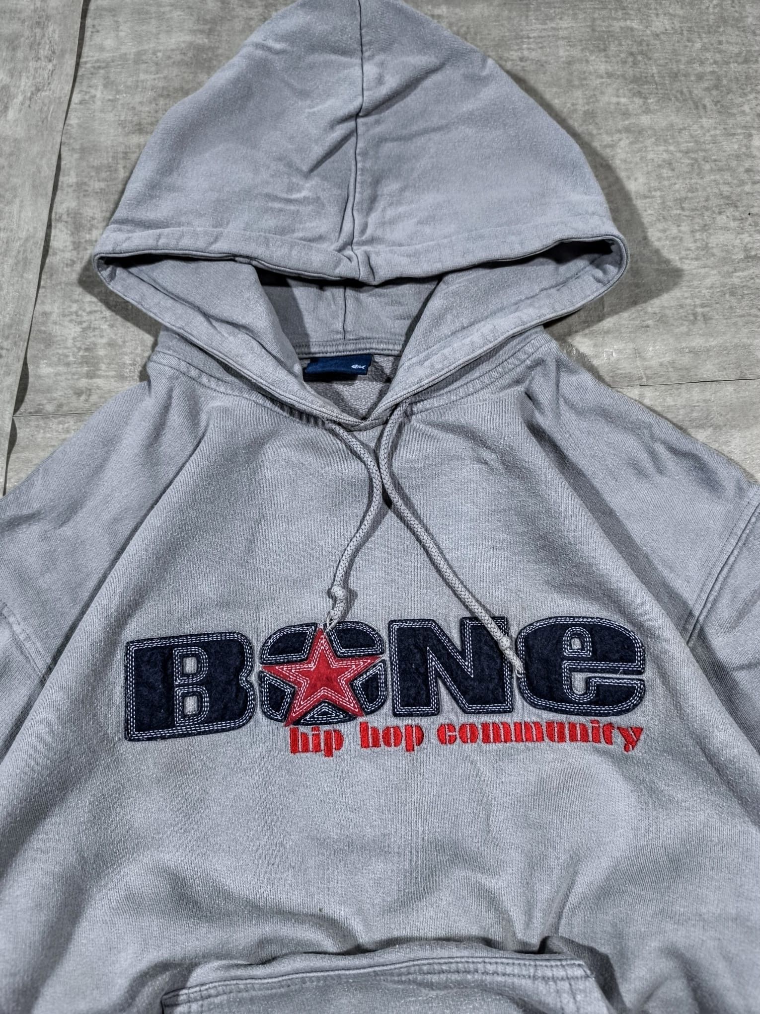 Southpole fishbone boxy y2k 90s hiphop hoodie Size US S / EU 44-46 / 1 - 3 Thumbnail
