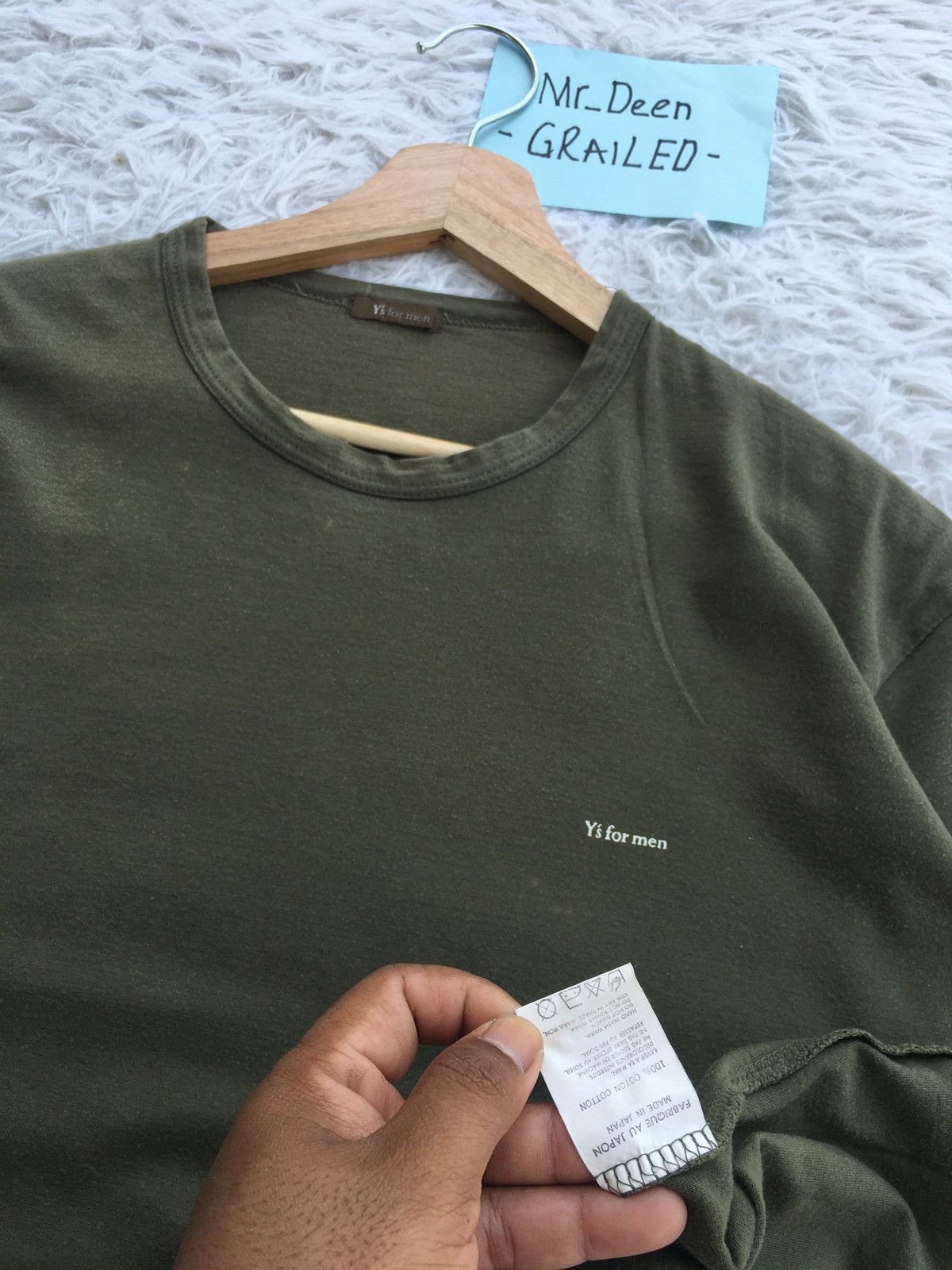 Yohji Yamamoto Rare Vintage Y’s for men Yohji Yamamoto T-shirt Size US M / EU 48-50 / 2 - 10 Thumbnail