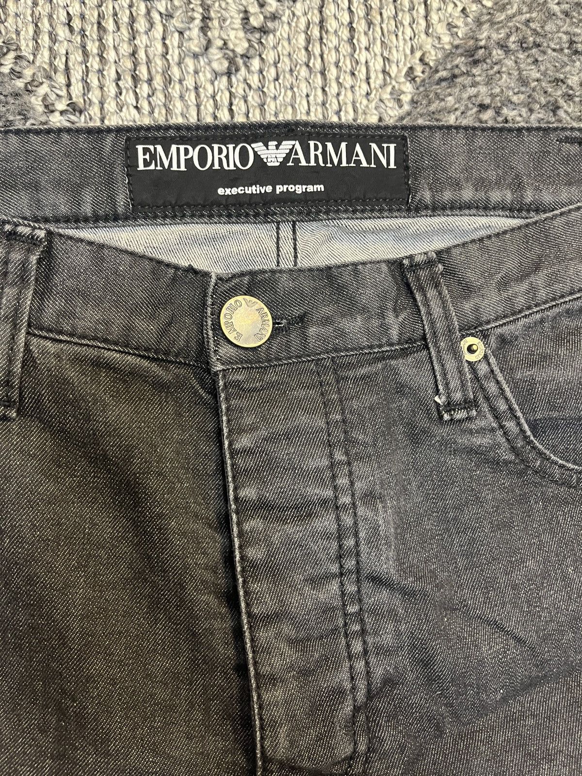 Emporio Armani × Vintage EMPORIO ARMANI VINTAGE PANTS Size US 36 / EU 52 - 2 Thumbnail