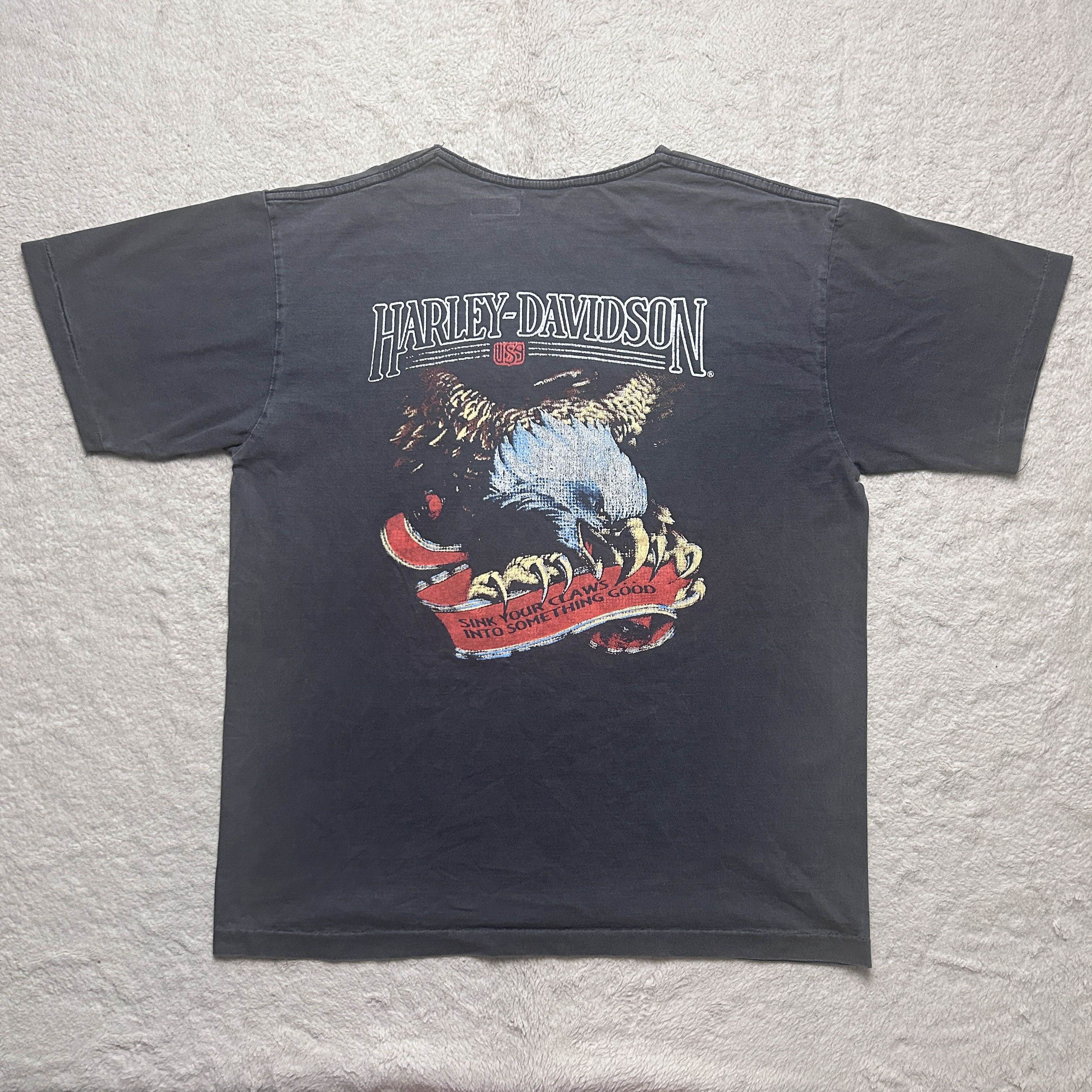 Vintage Vintage Harley Davidson Easyrider Party 90's T-shirt Size US L / EU 52-54 / 3 - 2 Thumbnail