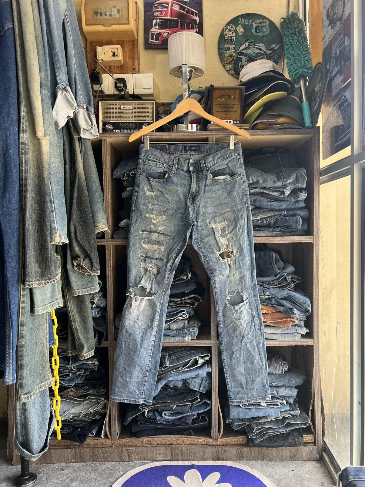Aeropostale 🔥Aeropostale Distressed Denim Size US 30 / EU 46 - 1 Thumbnail