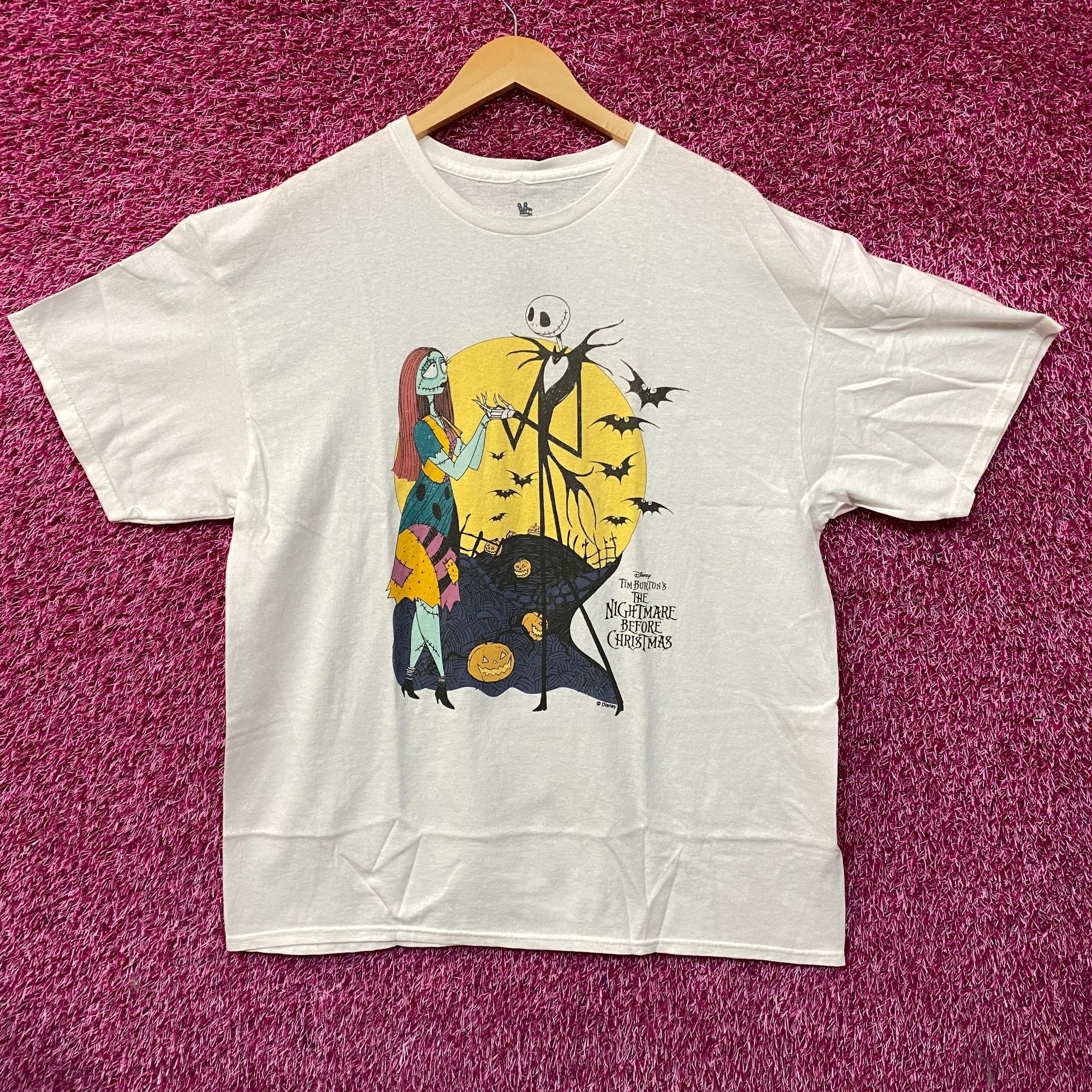 Junk Food The Nightmare Before Christmas Jack and Sally T-Shirt Size L Size US L / EU 52-54 / 3 - 1 Thumbnail
