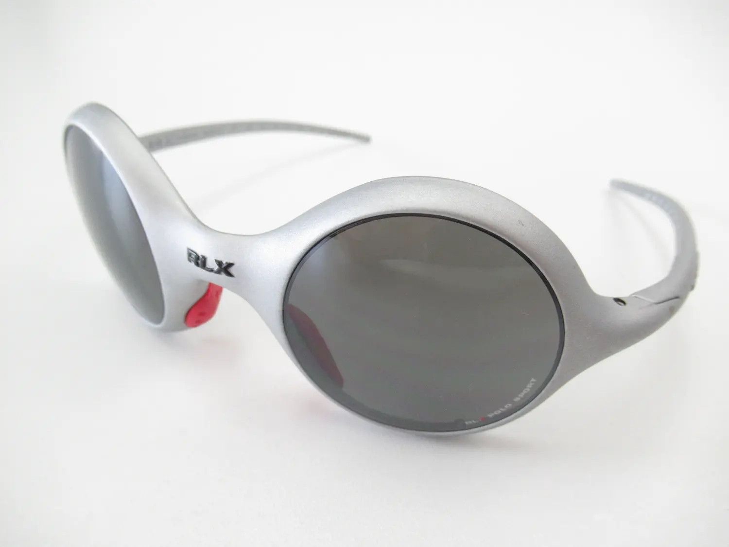 Ralph Lauren Ralph Lauren RLX Polo Sport '90s Silver Carbonite Sunglasses Size ONE SIZE - 4 Thumbnail