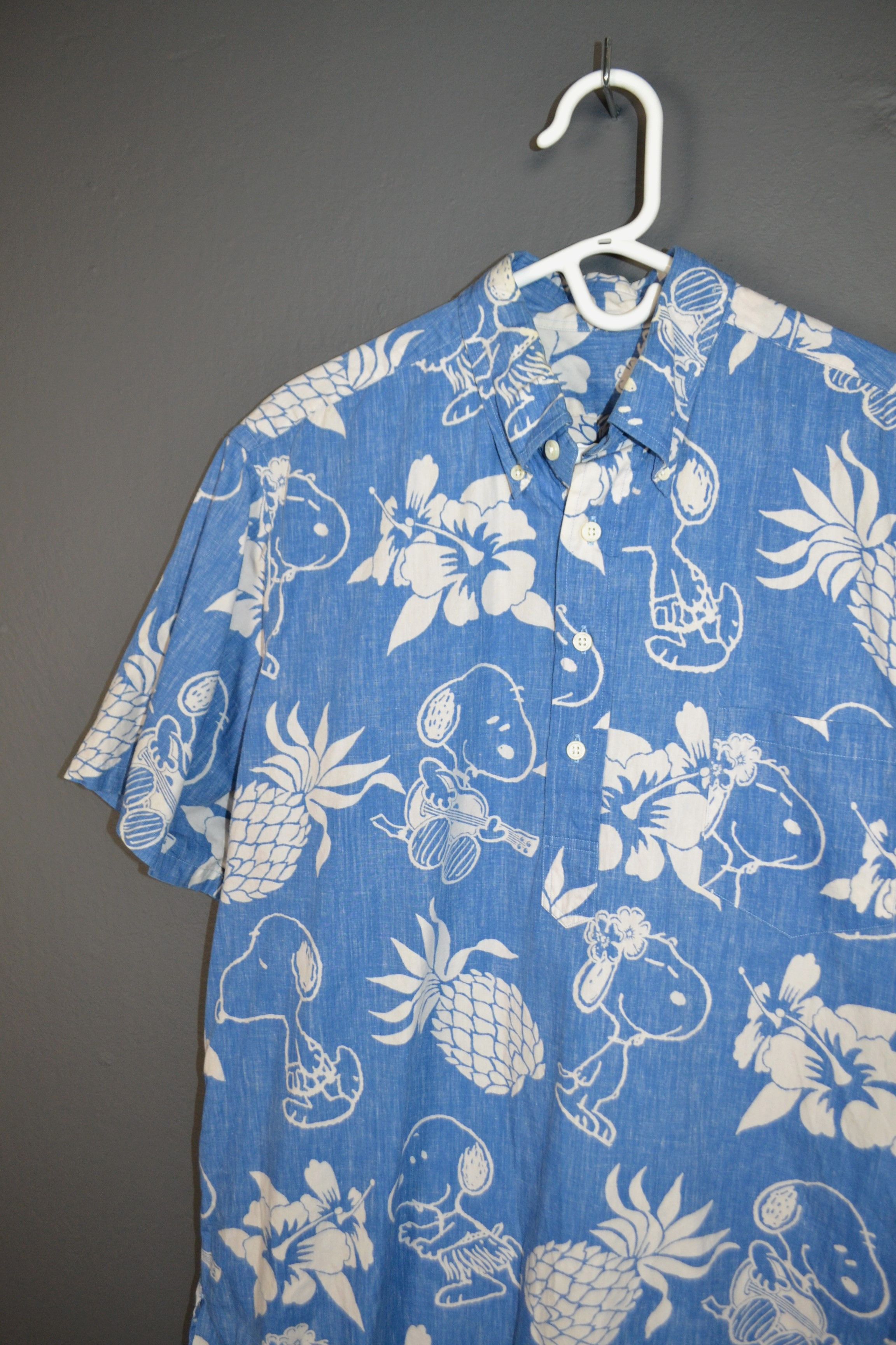 Peanuts Peanuts Made in Japan Hawaiian Shirt Repro Licensed L-XL Size US L / EU 52-54 / 3 - 4 Thumbnail