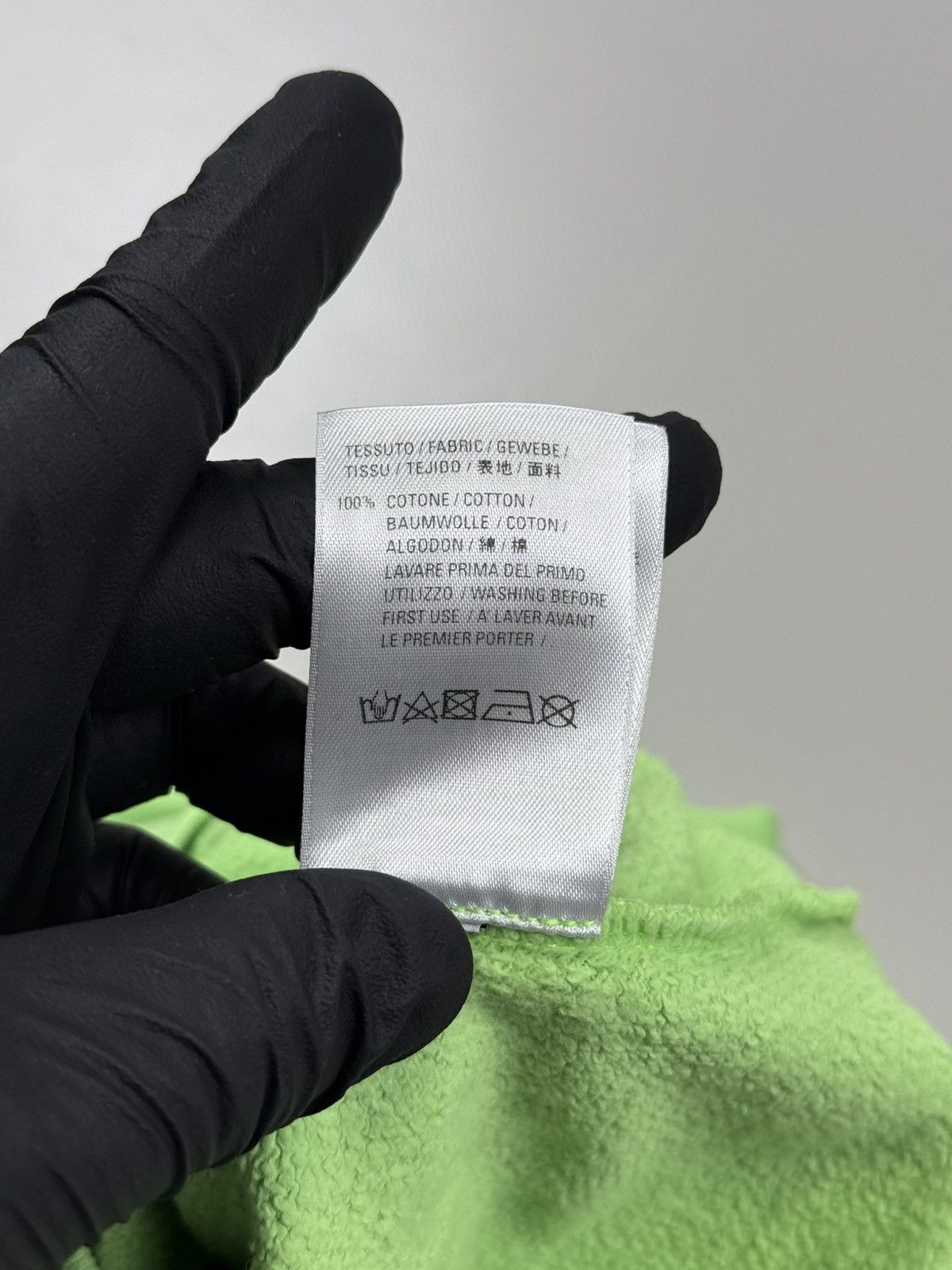 Balenciaga Balenciaga Kids Acid Green Hoodie Size 10 Size XS / US 0-2 / IT 36-38 - 23 Thumbnail