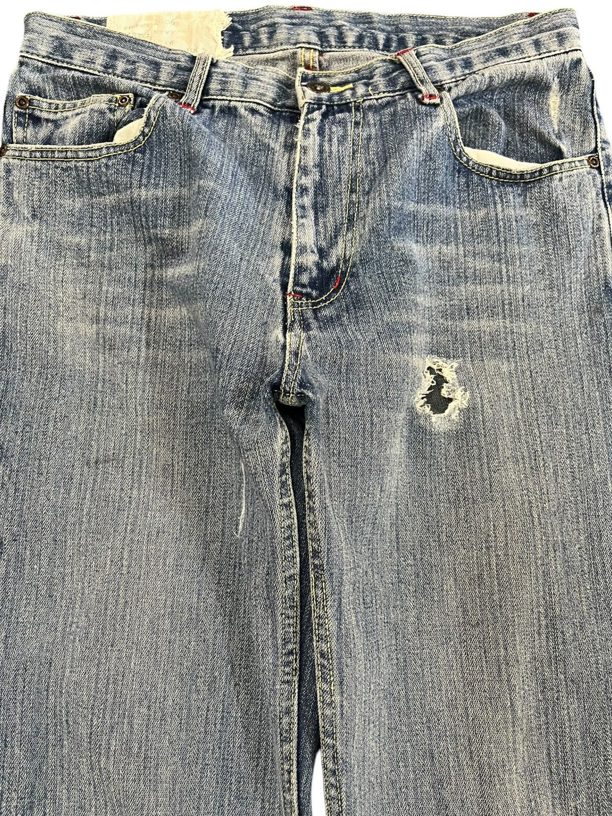 Other Vintahe Antfui Jeans Eagle Wing Printed Denim Size US 31 - 2 Thumbnail