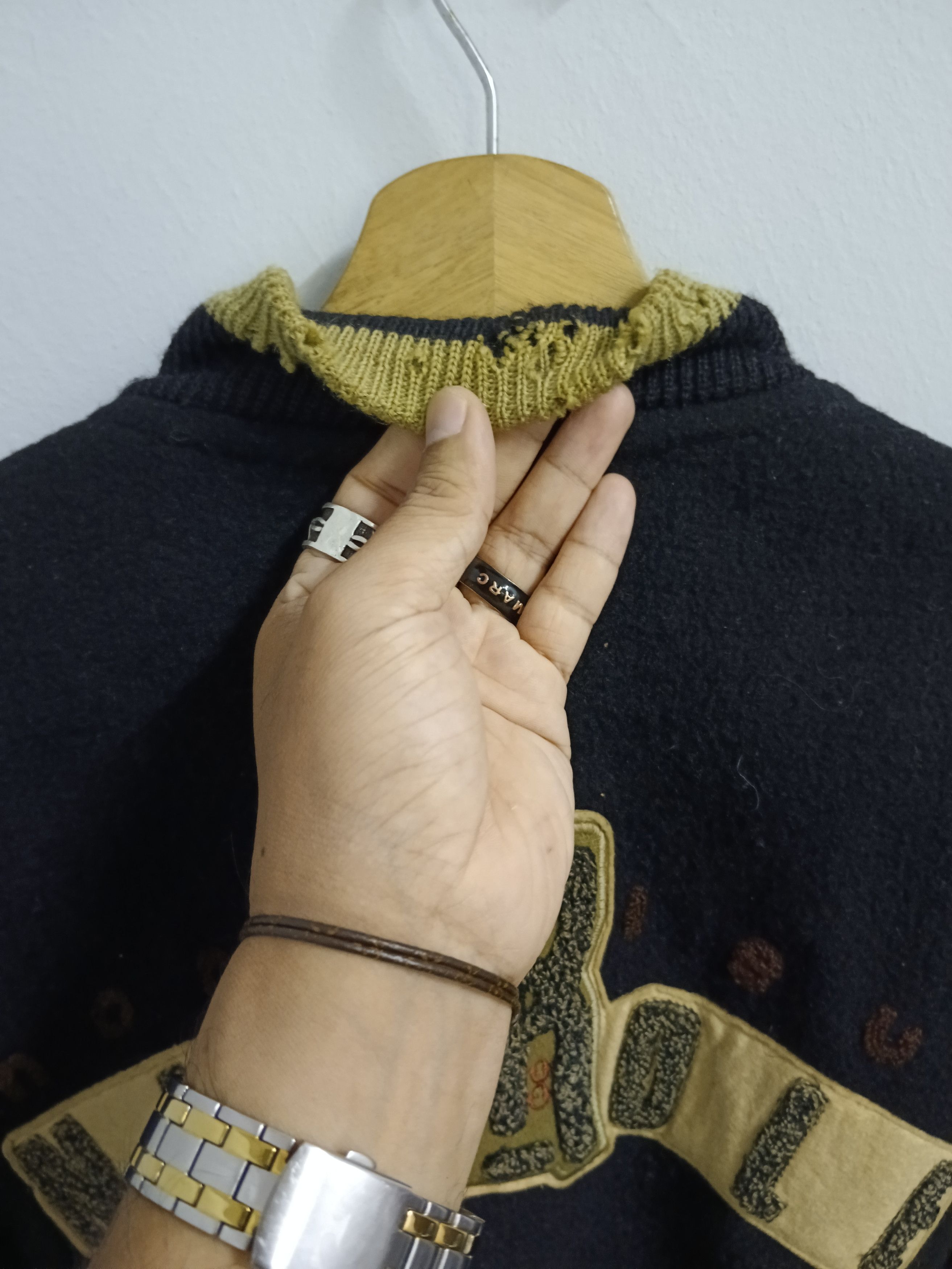 Nicole Club × Vintage SiCK NICOLE VARSITY JACKET Size US M / EU 48-50 / 2 - 7 Thumbnail