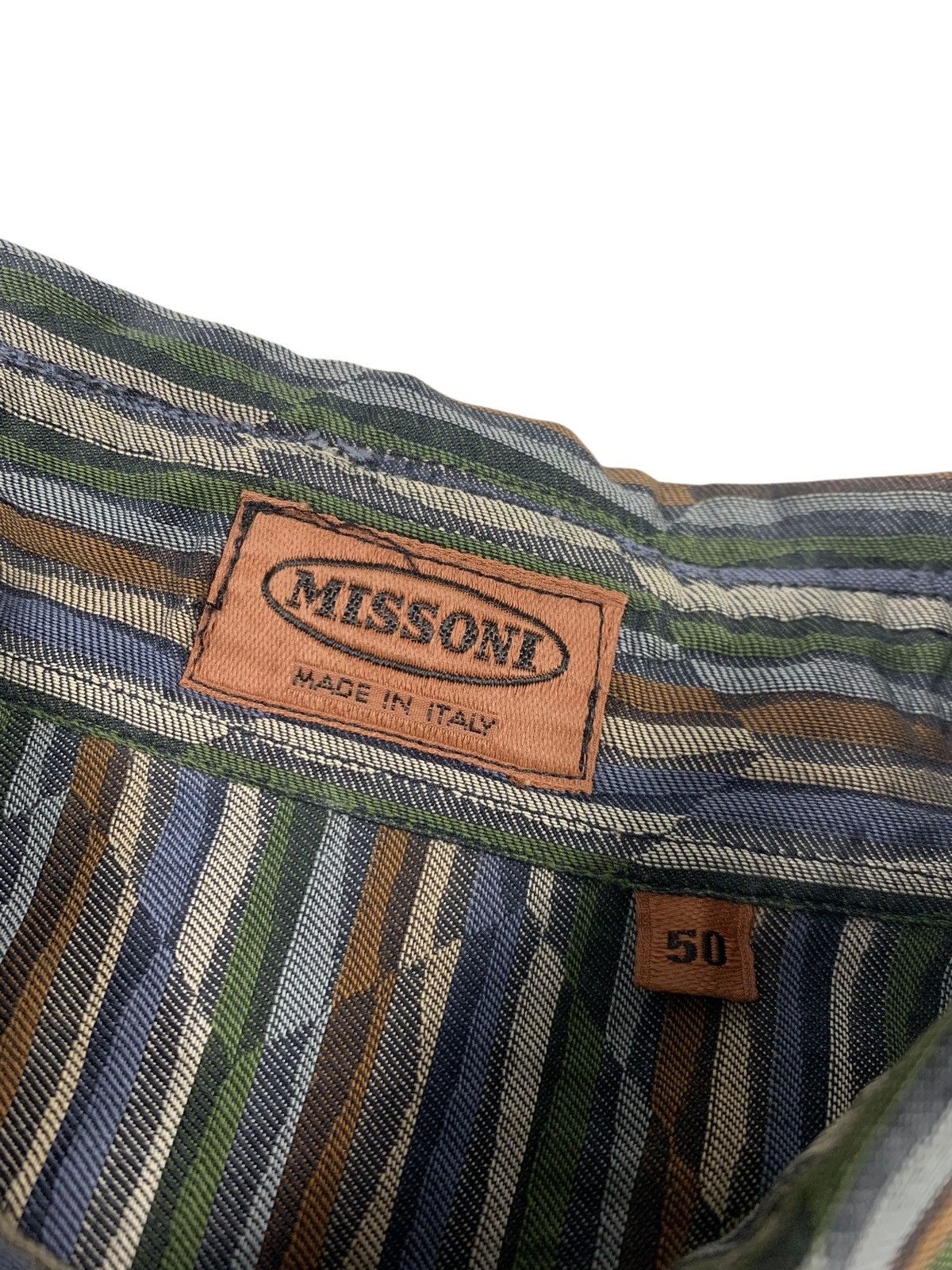 Missoni × Vintage Vintage missoni button up shirt Size US L / EU 52-54 / 3 - 5 Thumbnail