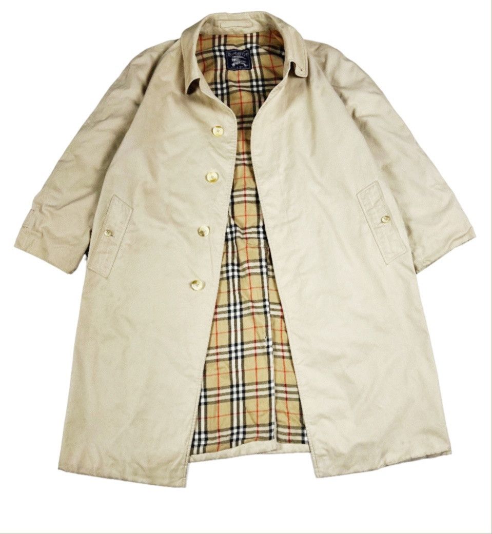 Image of Burberry Trench Coat 56Reg in Beige, Men's (Size XL)