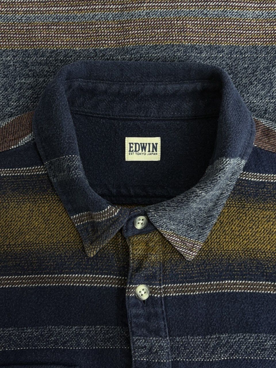 Edwin Edwin Western Style Striped Loggerhead Shirt Size US M / EU 48-50 / 2 - 17 Thumbnail