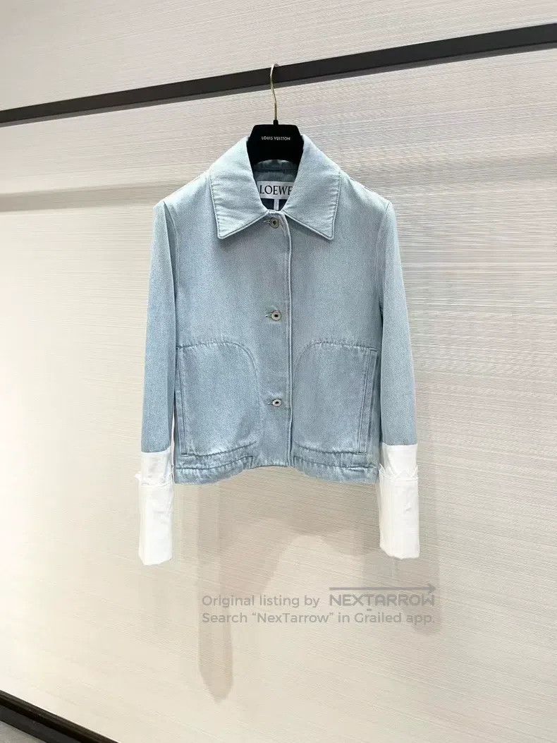 Loewe LOEWE Size 32 denim jacket Size 4XL / US 24-26 - 1 Thumbnail