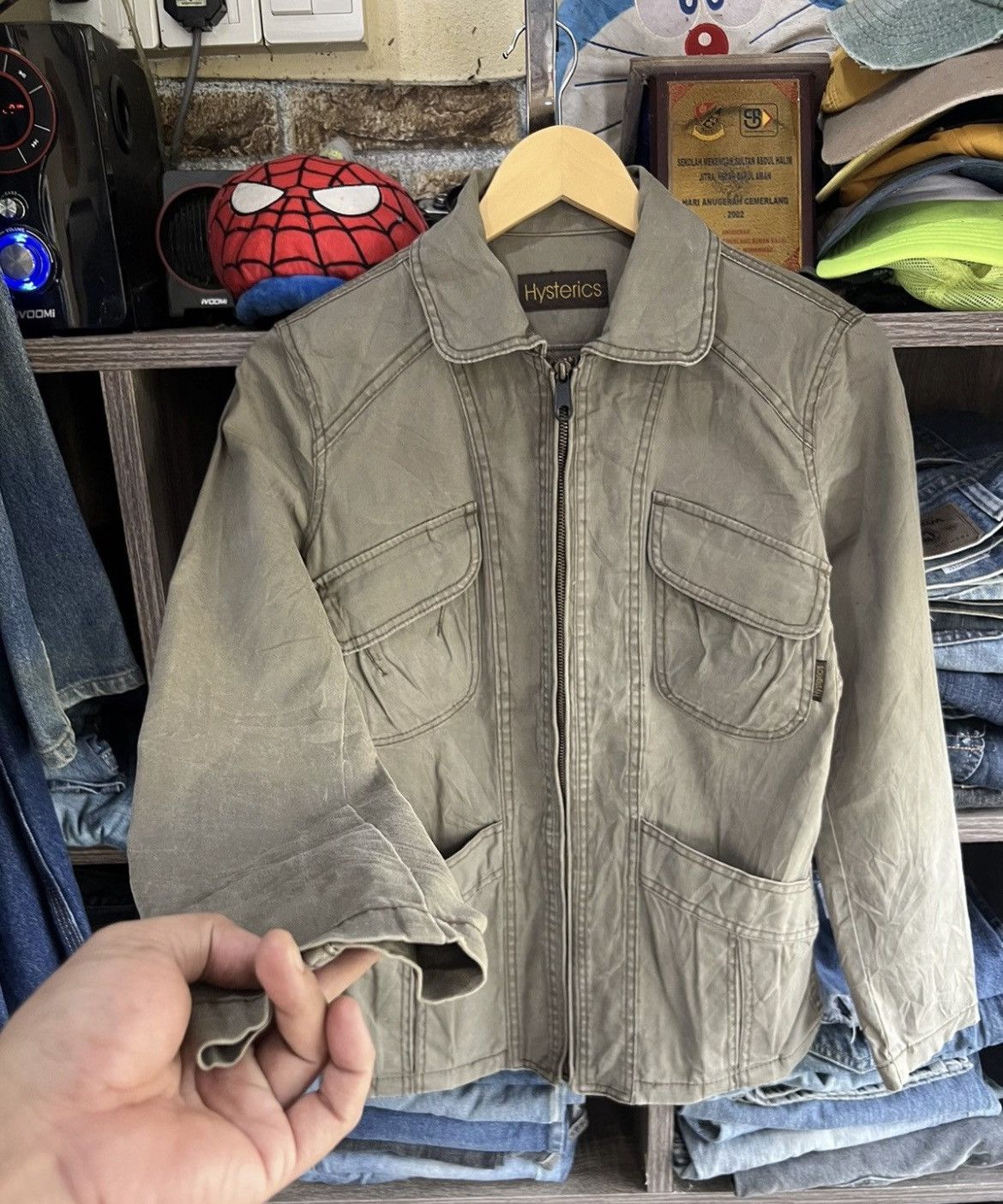Hysteric Glamour 🔥Vintage Hysteric Glamour Chore Jacket Size S / US 4 / IT 40 - 11 Thumbnail