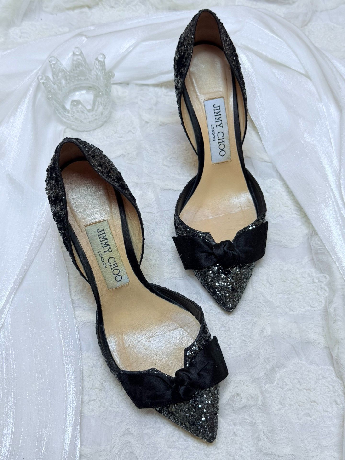 Jimmy Choo Jimmy Choo Black Lowtop Sneakers us_5-5 Women Size US 5.5 / IT 35.5 - 1 Thumbnail