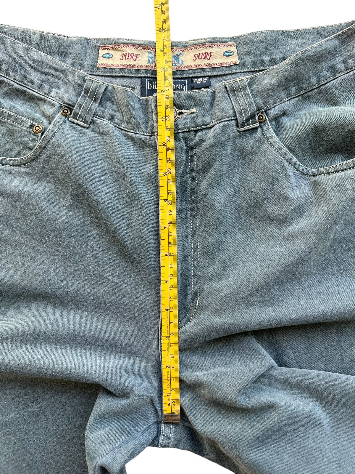 Billabong Rare🔥 Vintage 90s Billabong Australia Denim Jeans 35x33 .5 Size US 35 - 9 Thumbnail