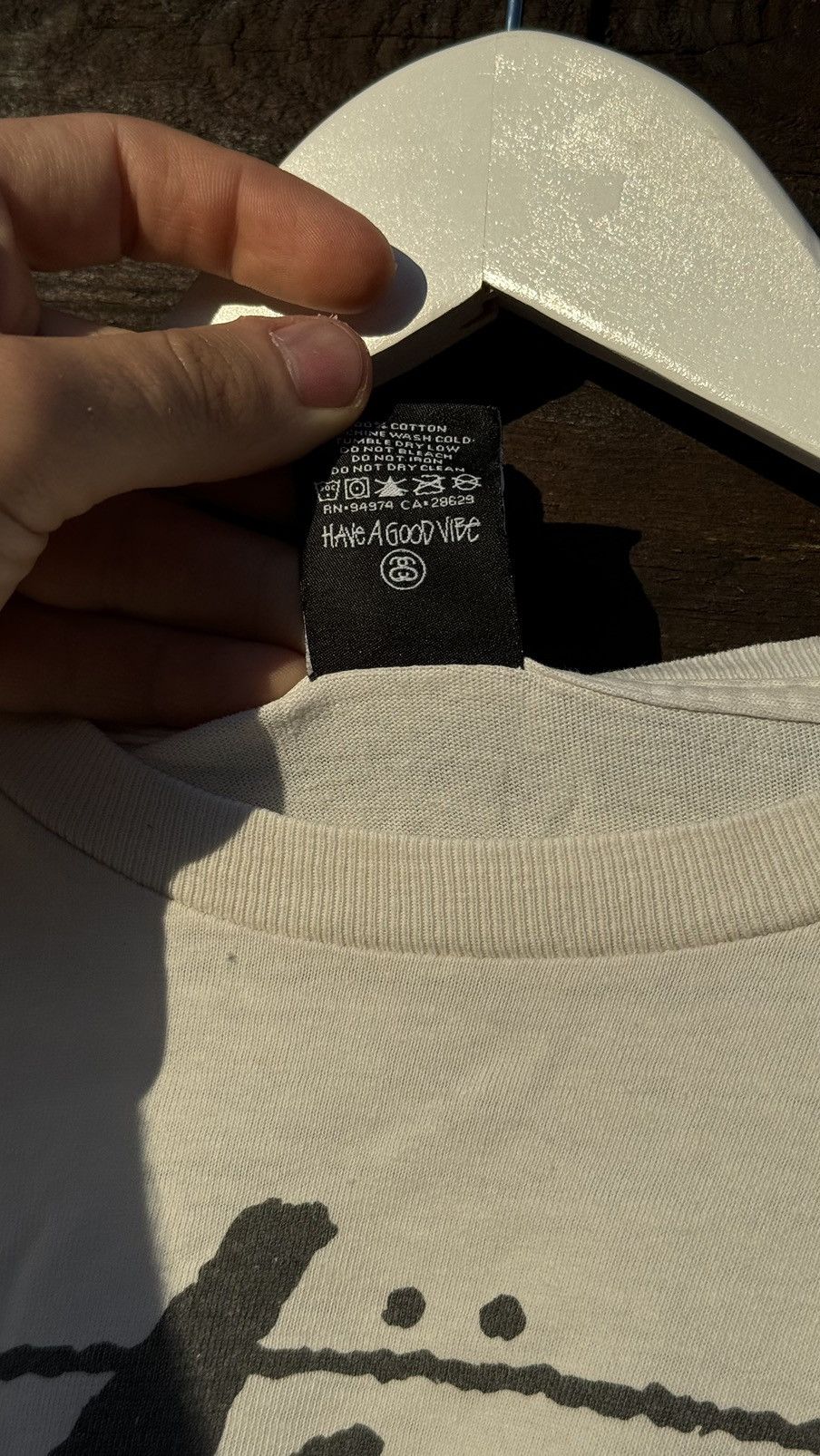 Fragment Design × Stussy × Vintage 2011 Stussy X Fragment Design rare tee Size US M / EU 48-50 / 2 - 7 Thumbnail