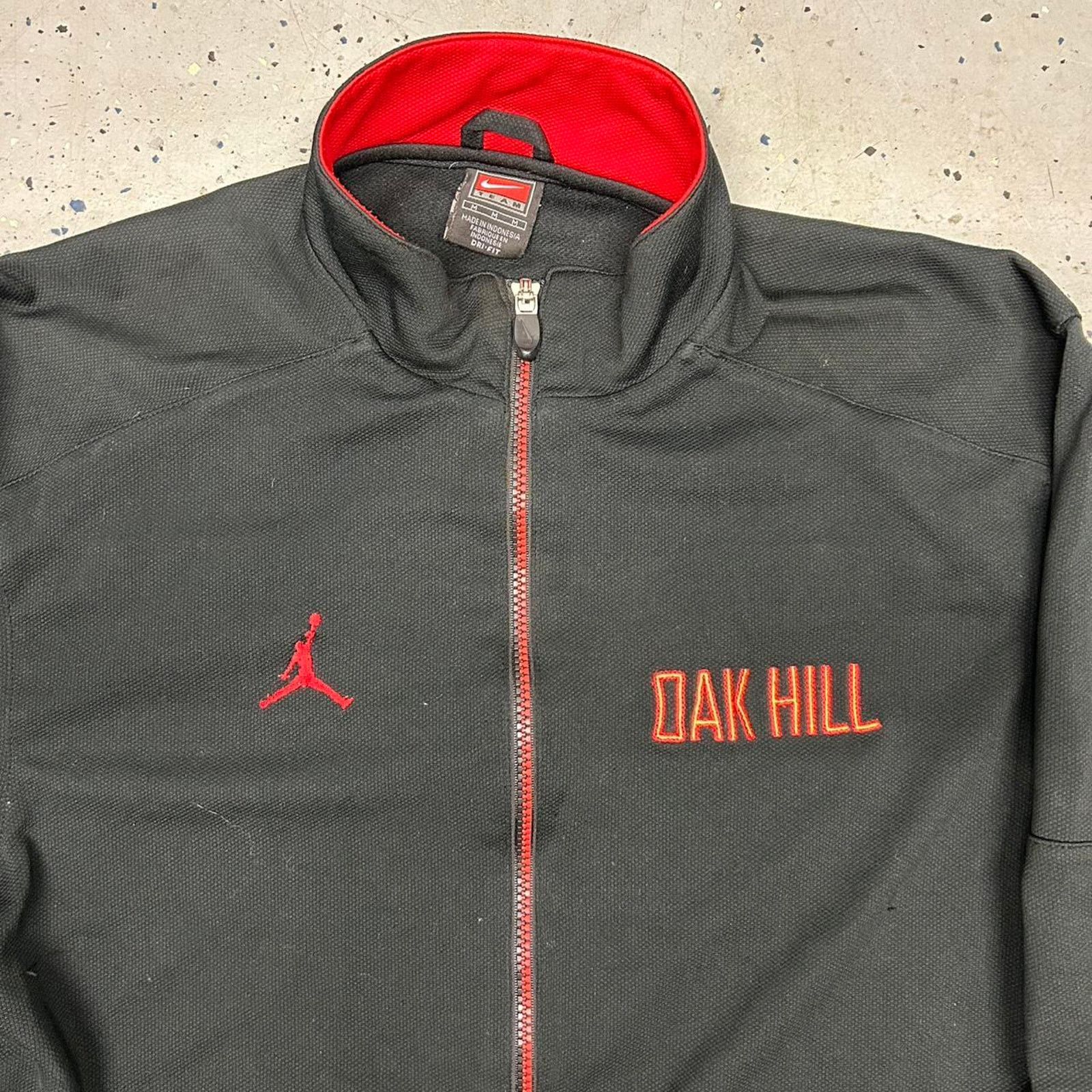 Nike VTG Oak Hill Academy Nike/Jordan Warm up Jacket Size US M / EU 48-50 / 2 - 2 Thumbnail